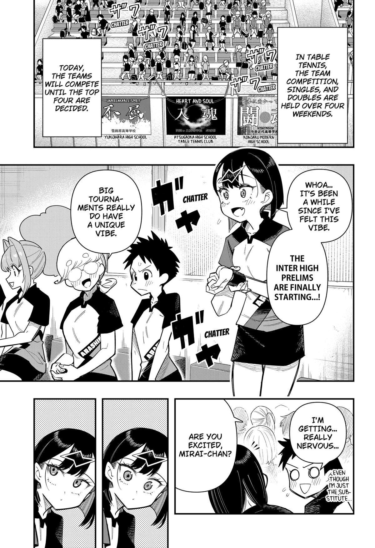 Shunrai Table Tennis Chap 11 - Next Chap 12