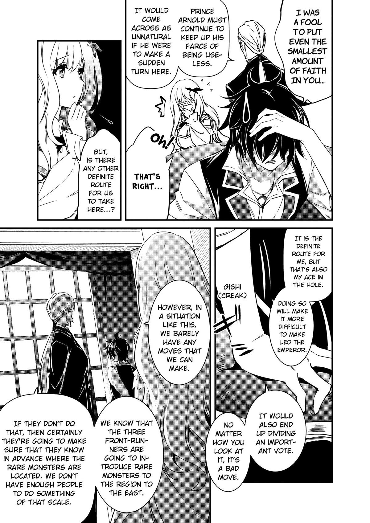 Saikyou Degarashi Ouji no Anyaku Teii Arasoi Chap 7 - Next Chap 8