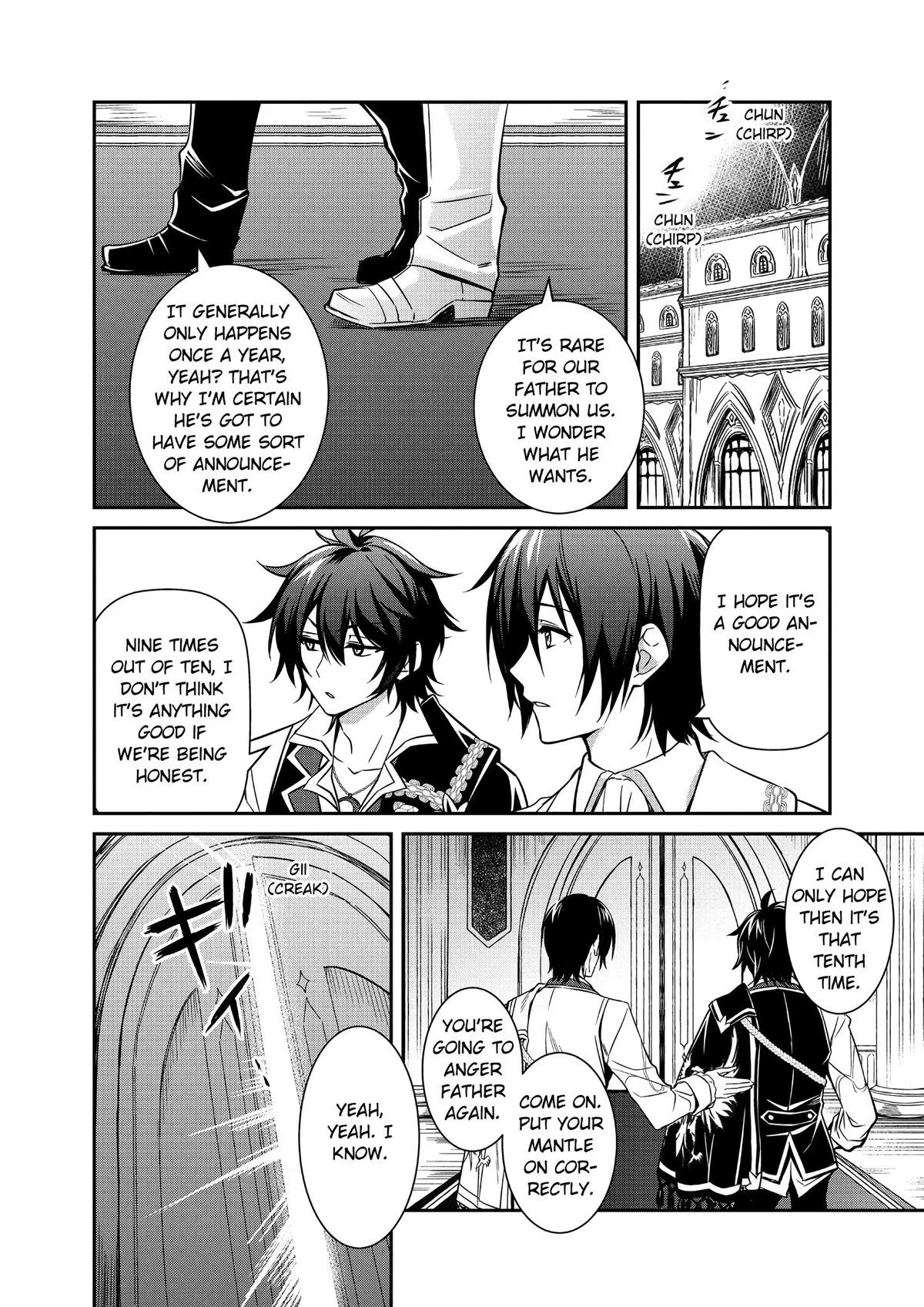 Saikyou Degarashi Ouji no Anyaku Teii Arasoi Chap 6 - Next Chap 7