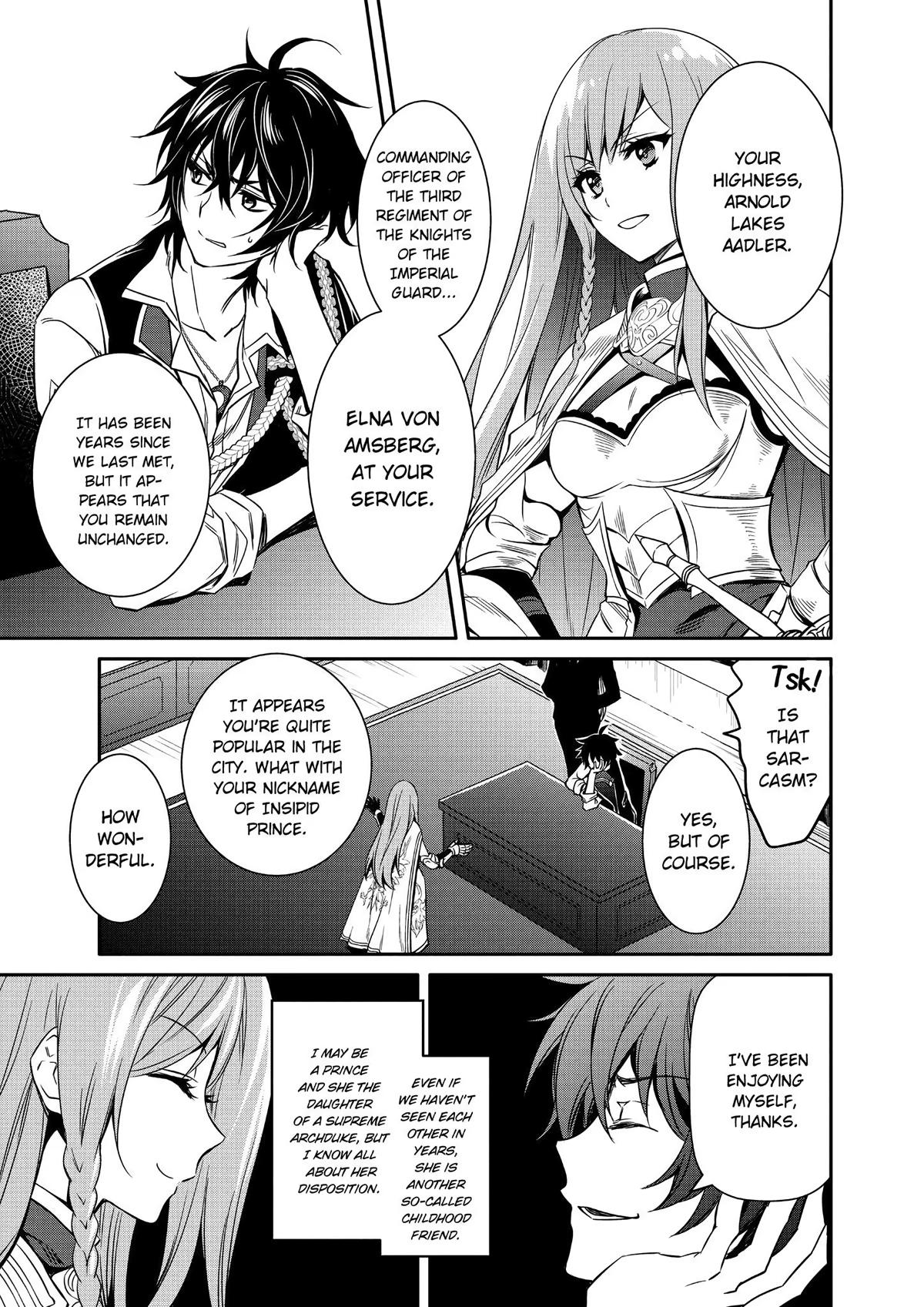 Saikyou Degarashi Ouji no Anyaku Teii Arasoi Chap 8 - Next Chap 9