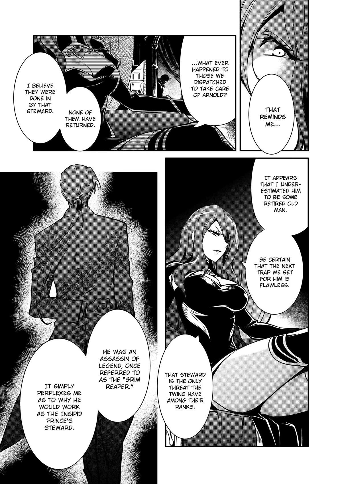 Saikyou Degarashi Ouji no Anyaku Teii Arasoi Chap 18 - Next Chap 19