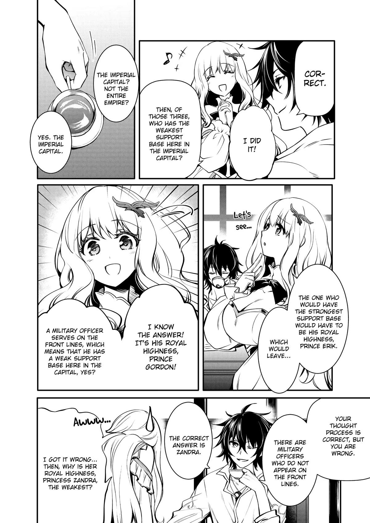 Saikyou Degarashi Ouji no Anyaku Teii Arasoi Chap 19 - Next Chap 20