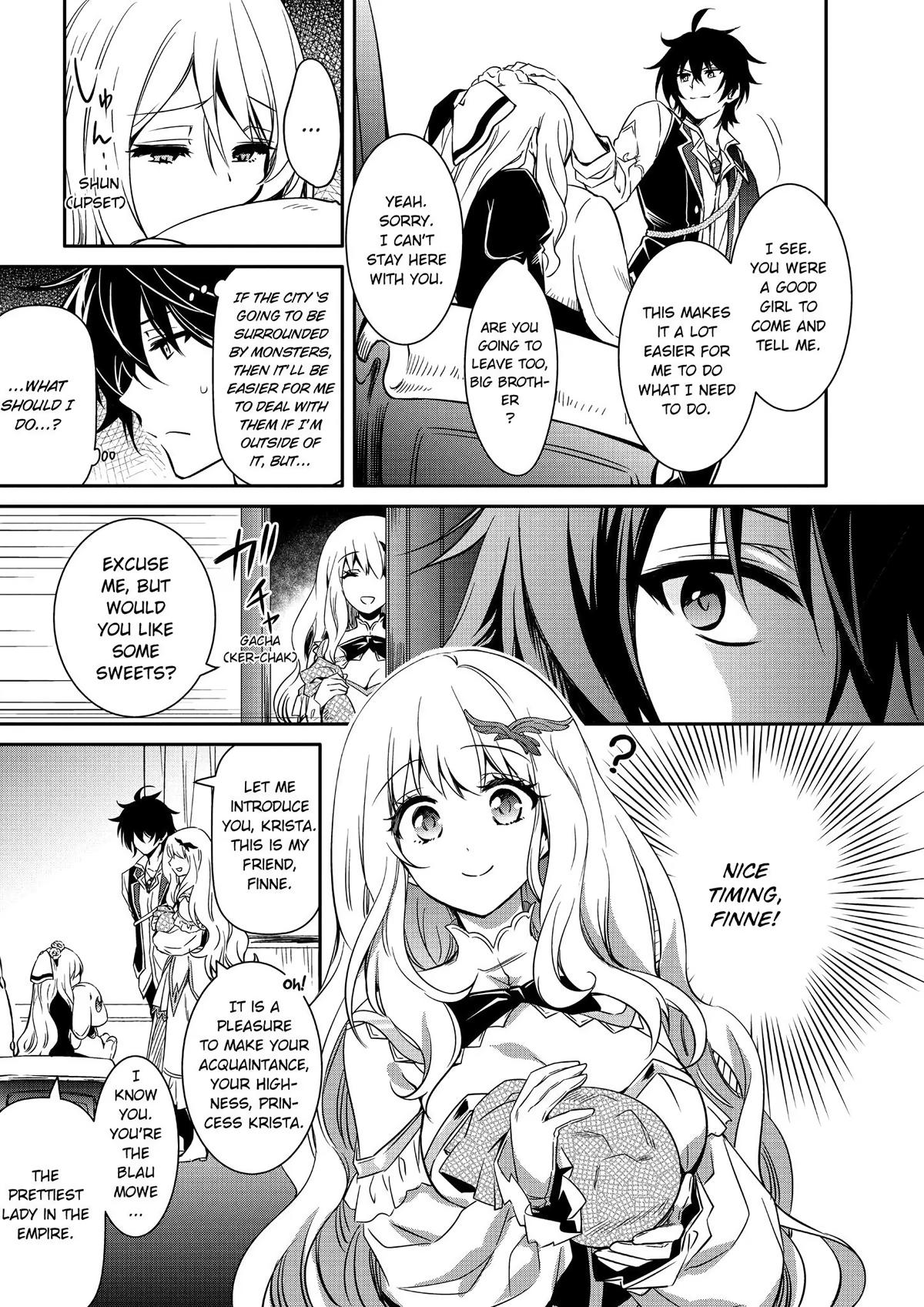 Saikyou Degarashi Ouji no Anyaku Teii Arasoi Chap 11 - Next Chap 12
