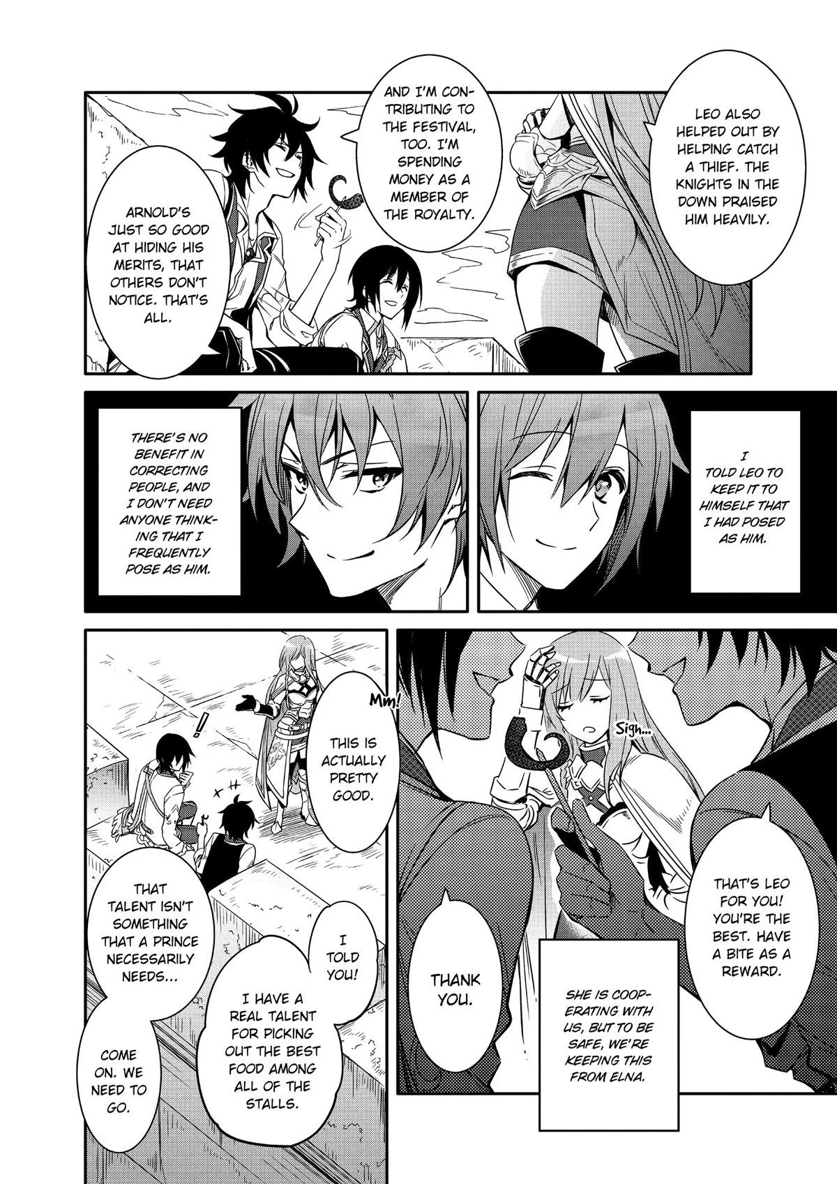 Saikyou Degarashi Ouji no Anyaku Teii Arasoi Chap 11 - Next Chap 12