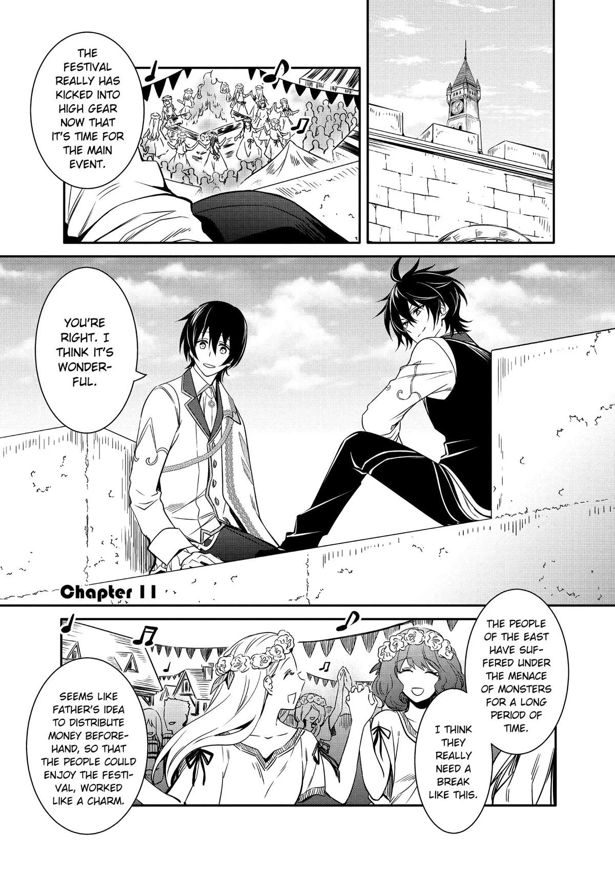 Saikyou Degarashi Ouji no Anyaku Teii Arasoi Chap 11 - Next Chap 12