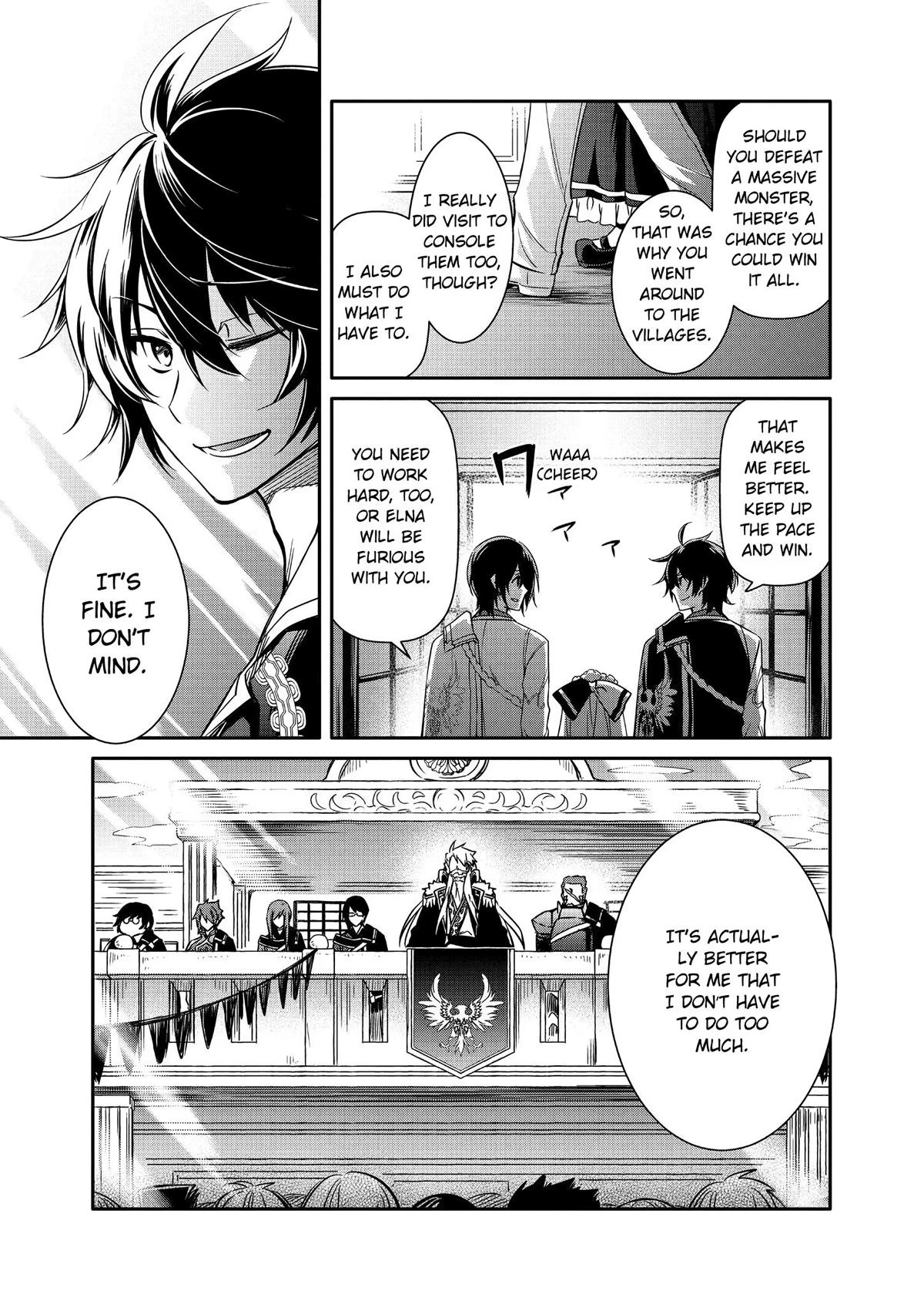 Saikyou Degarashi Ouji no Anyaku Teii Arasoi Chap 11 - Next Chap 12