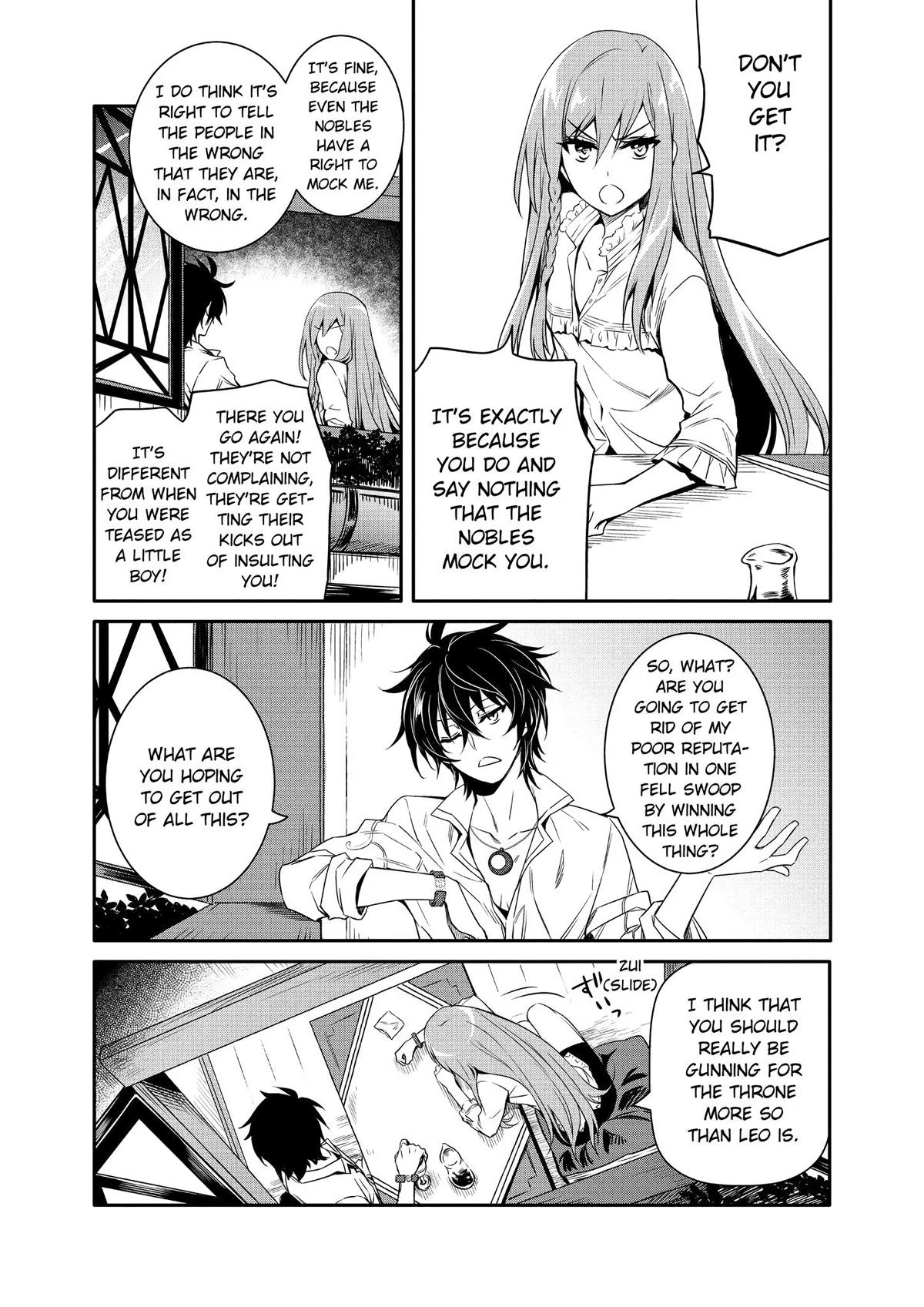 Saikyou Degarashi Ouji no Anyaku Teii Arasoi Chap 12 - Next Chap 13