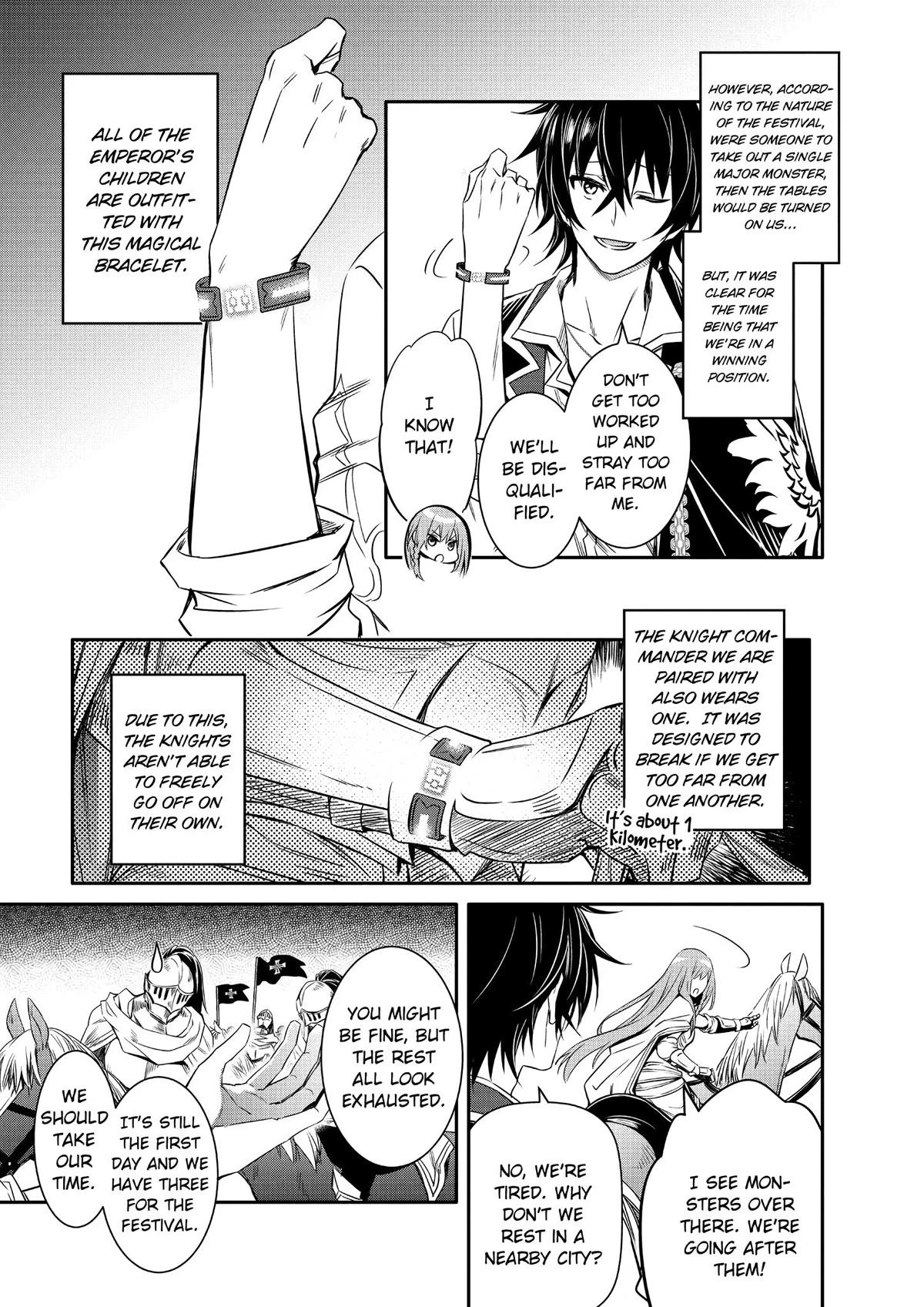 Saikyou Degarashi Ouji no Anyaku Teii Arasoi Chap 12 - Next Chap 13