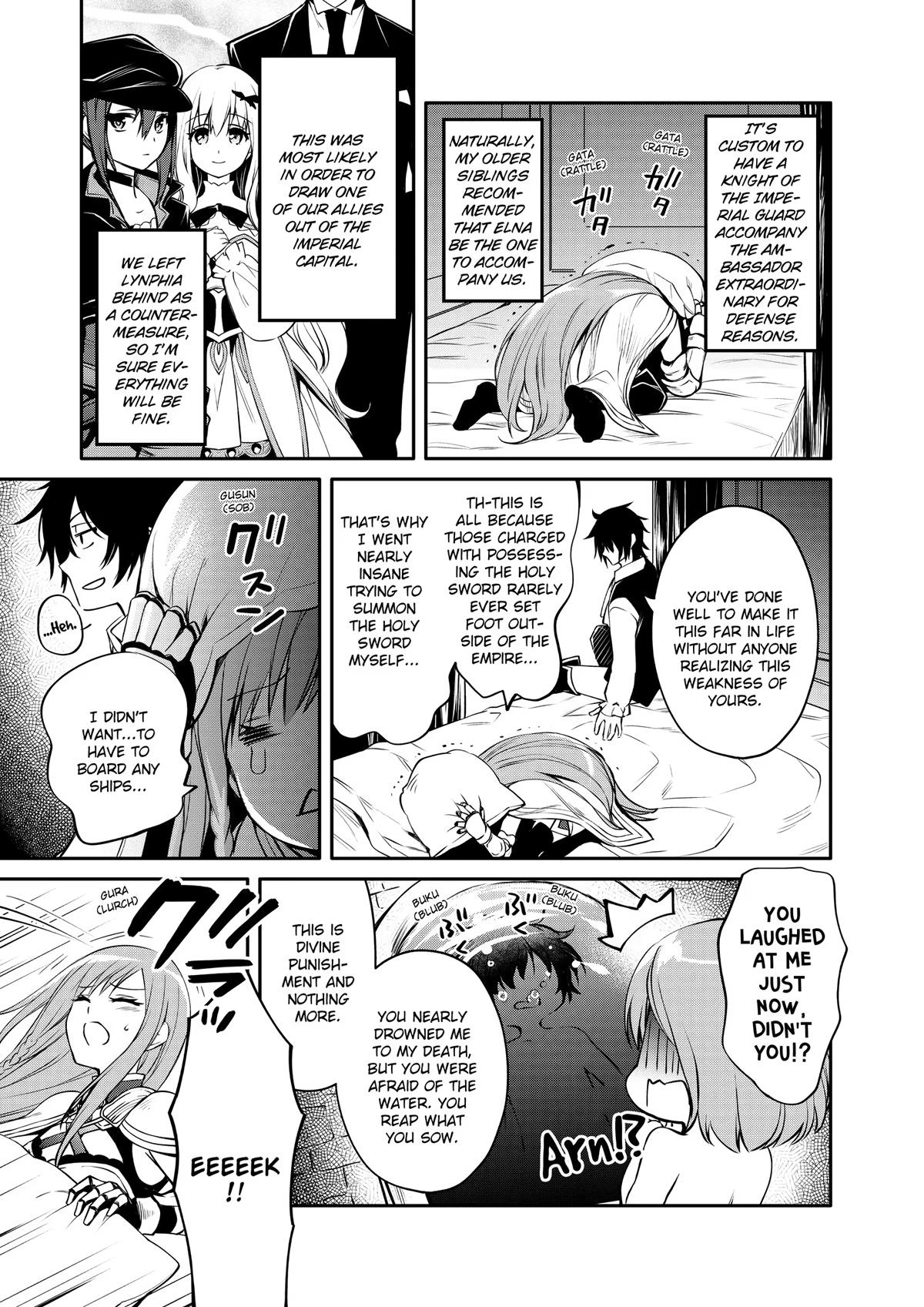 Saikyou Degarashi Ouji no Anyaku Teii Arasoi Chap 24 - Next Chap 25