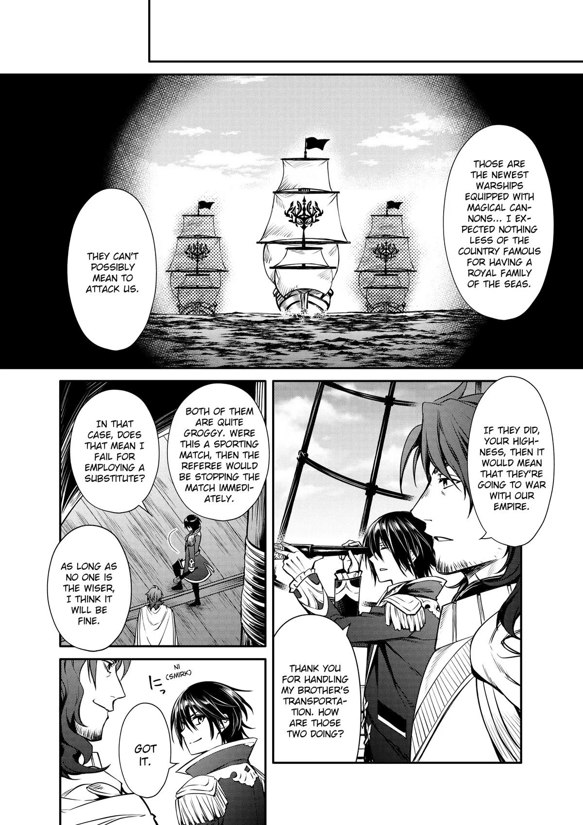 Saikyou Degarashi Ouji no Anyaku Teii Arasoi Chap 24 - Next Chap 25