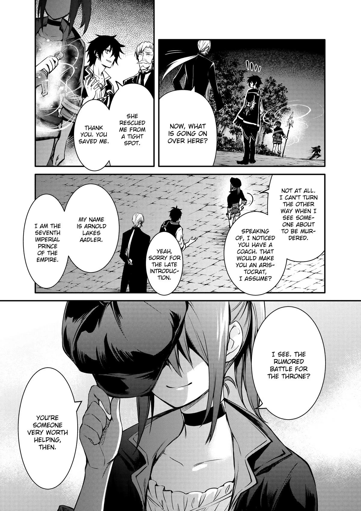 Saikyou Degarashi Ouji no Anyaku Teii Arasoi Chap 22 - Next Chap 23