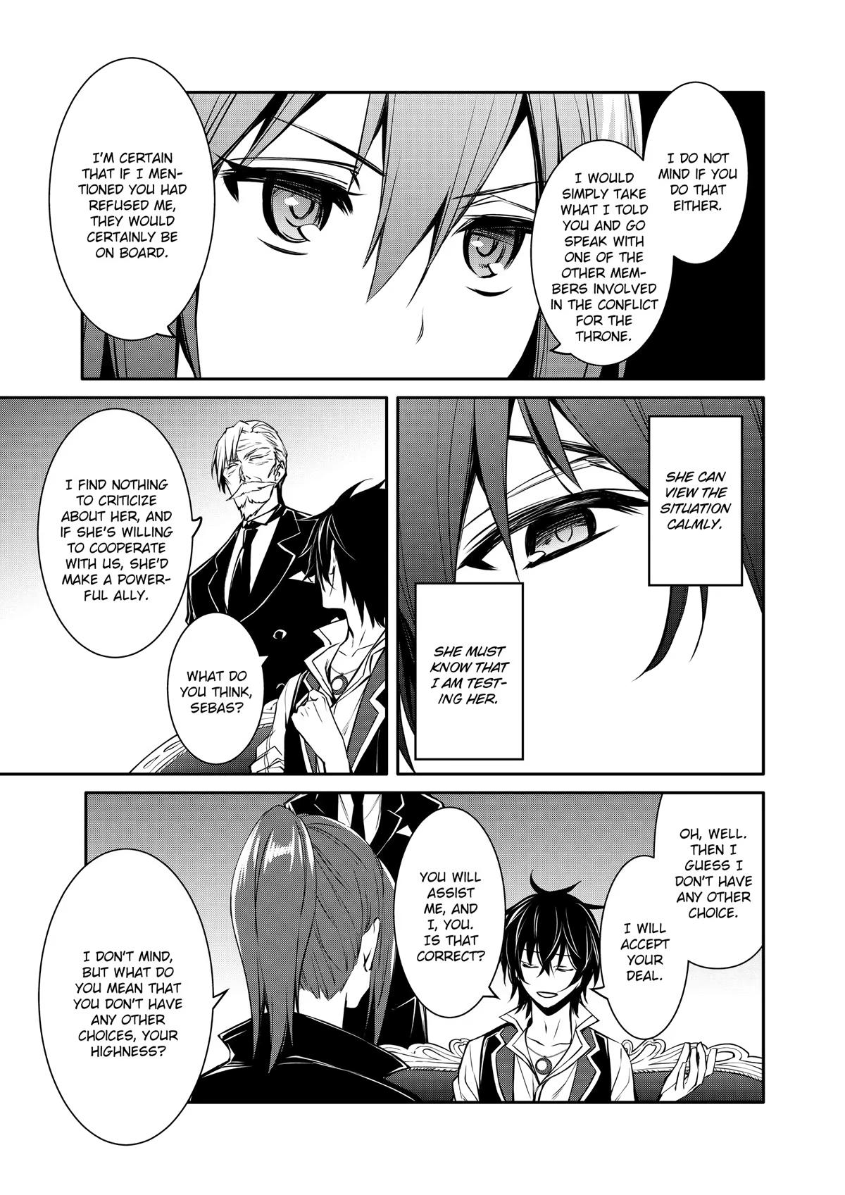 Saikyou Degarashi Ouji no Anyaku Teii Arasoi Chap 22 - Next Chap 23
