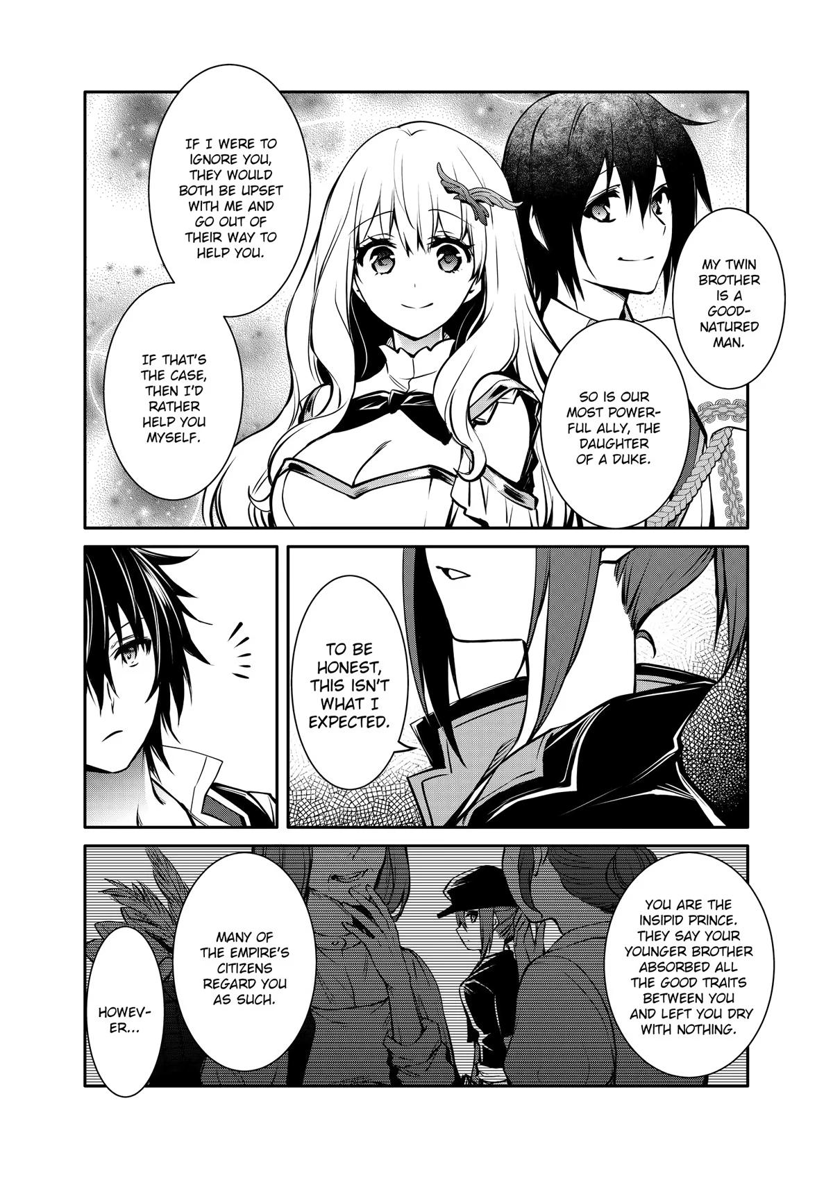 Saikyou Degarashi Ouji no Anyaku Teii Arasoi Chap 22 - Next Chap 23