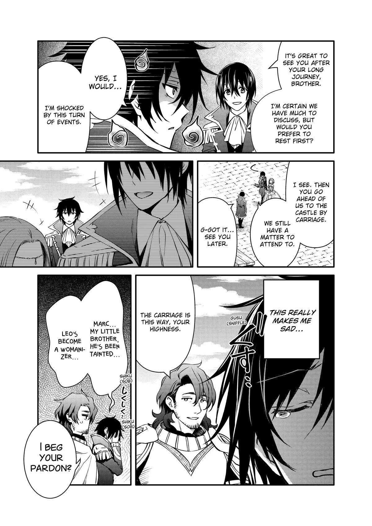 Saikyou Degarashi Ouji no Anyaku Teii Arasoi Chap 37 - Next Chap 38