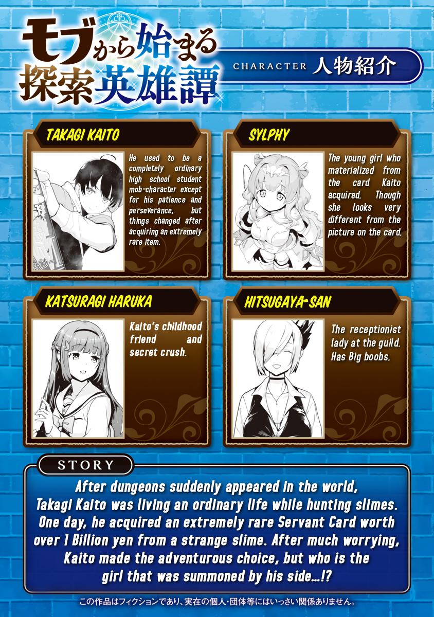 Mob kara Hajimaru Tansaku Eiyuutan Chap 6 - Next Chap 7