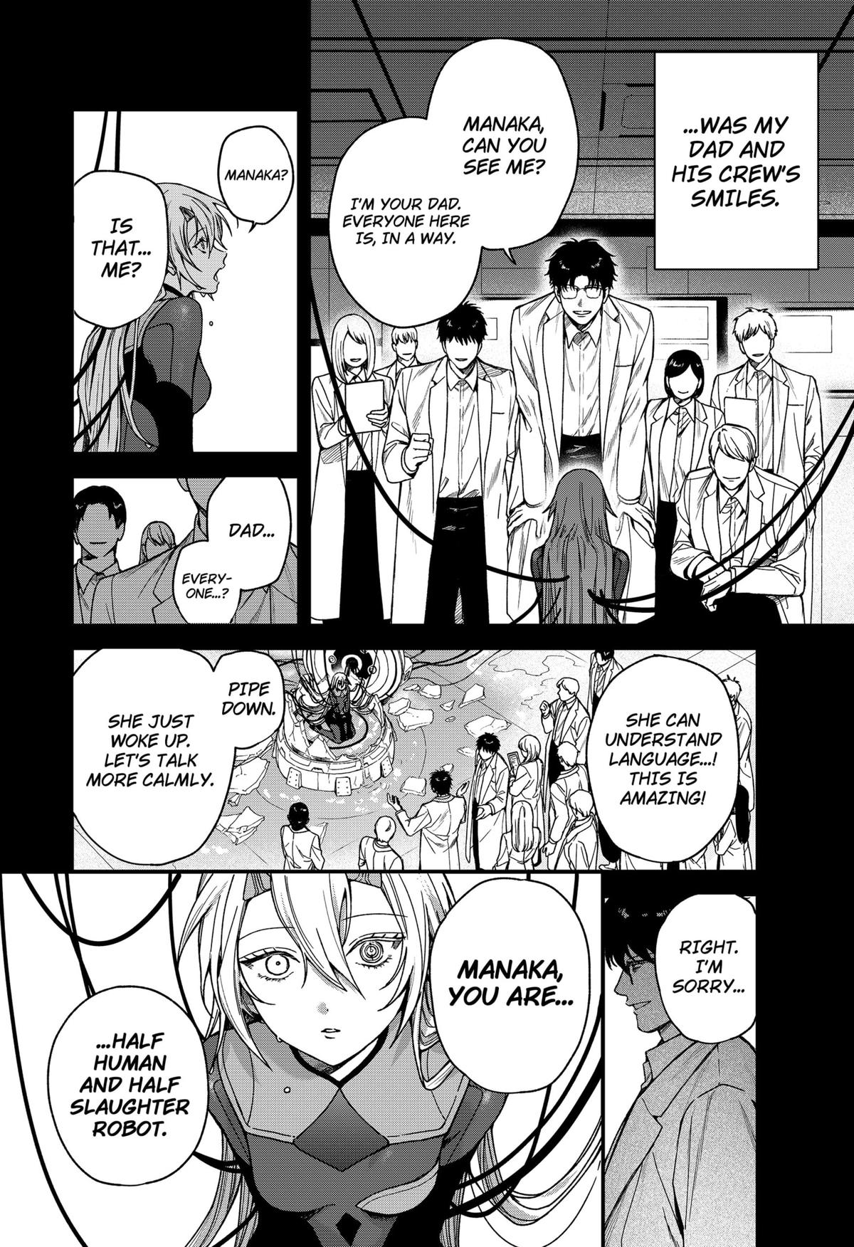 Satsuriku Robot to Hito no Manaka Chap 4 - Next Chap 5