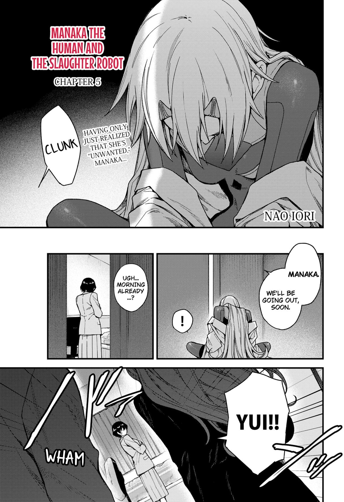 Satsuriku Robot to Hito no Manaka Chap 5 - Next Chap 6