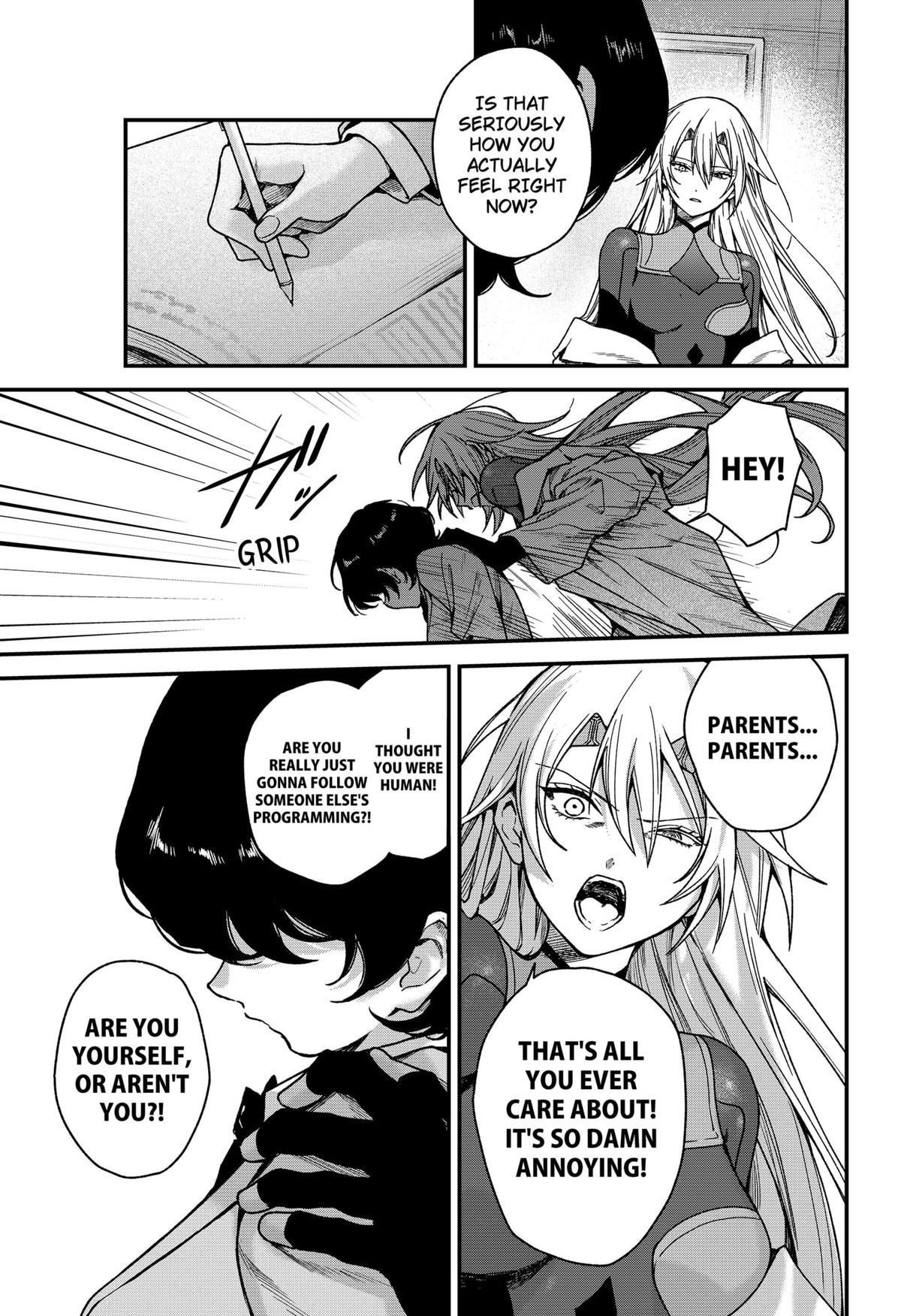 Satsuriku Robot to Hito no Manaka Chap 5 - Next Chap 6