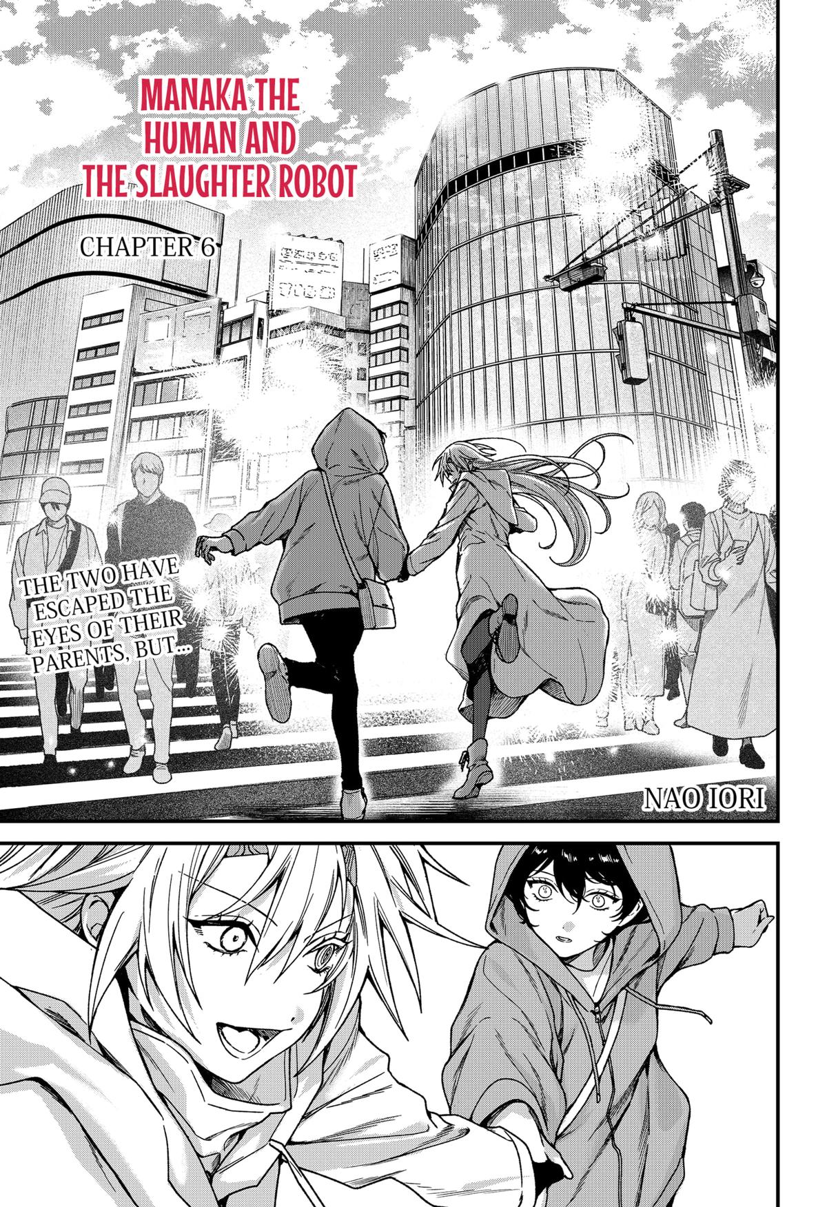 Satsuriku Robot to Hito no Manaka Chap 6 - Next Chap 7