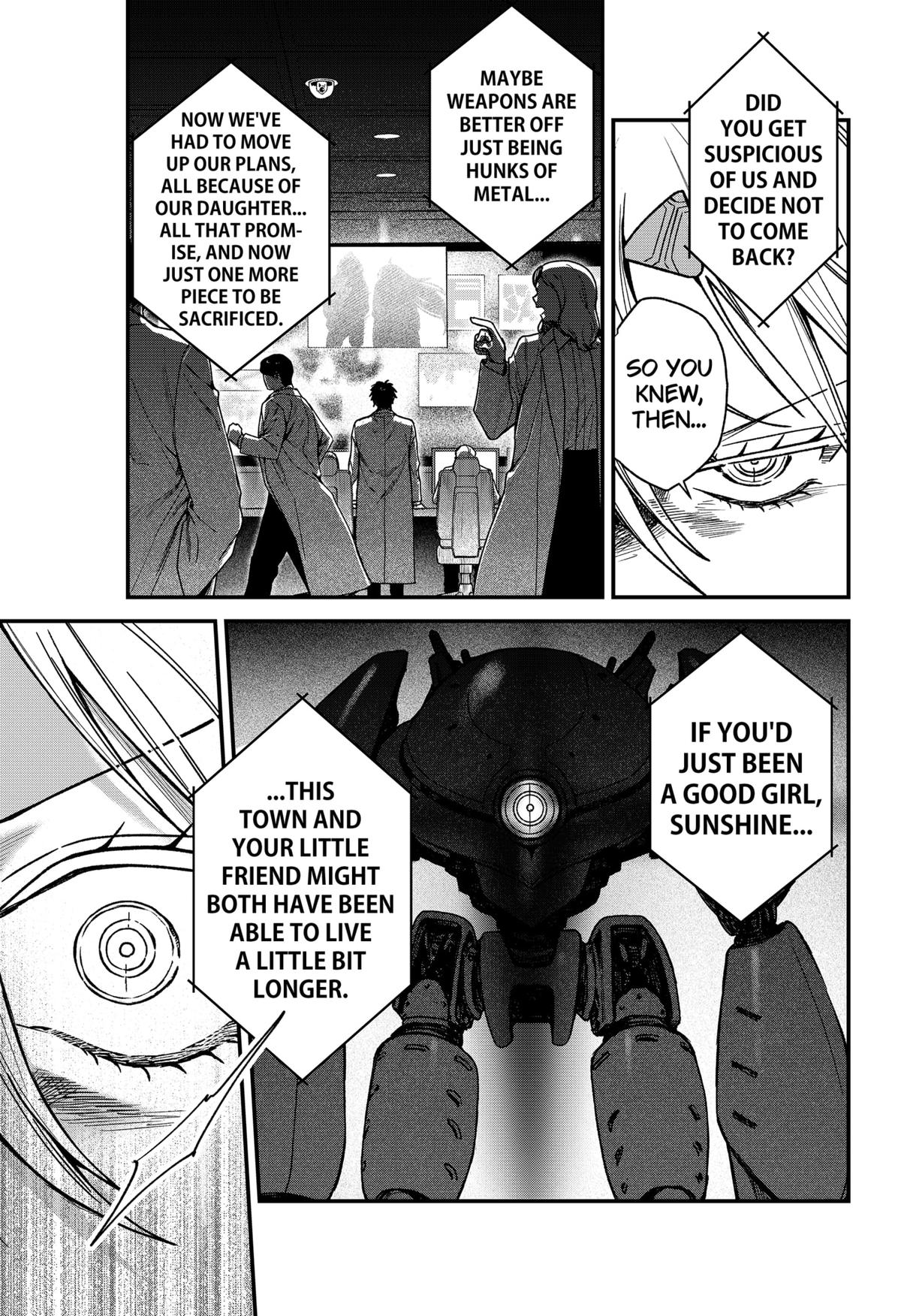 Satsuriku Robot to Hito no Manaka Chap 6 - Next Chap 7