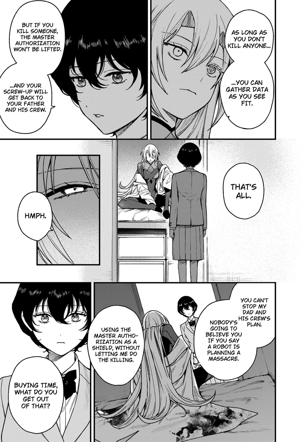 Satsuriku Robot to Hito no Manaka Chap 1 - Next Chap 2