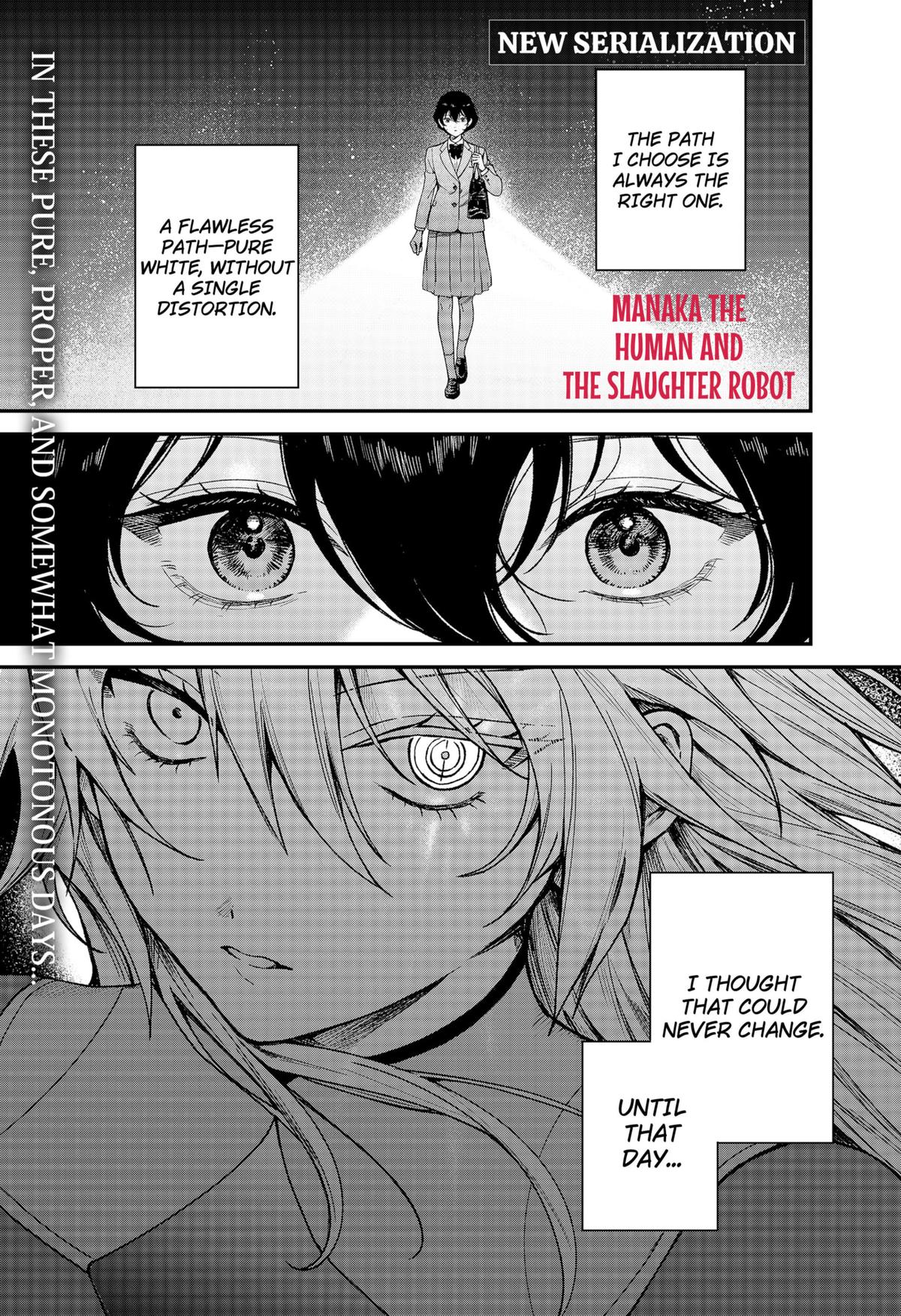Satsuriku Robot to Hito no Manaka Chap 1 - Next Chap 2