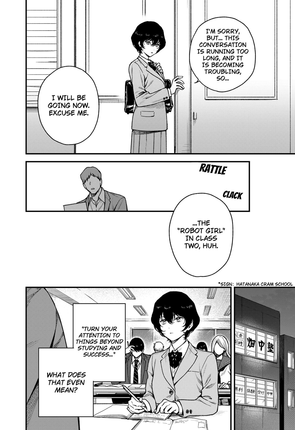 Satsuriku Robot to Hito no Manaka Chap 1 - Next Chap 2