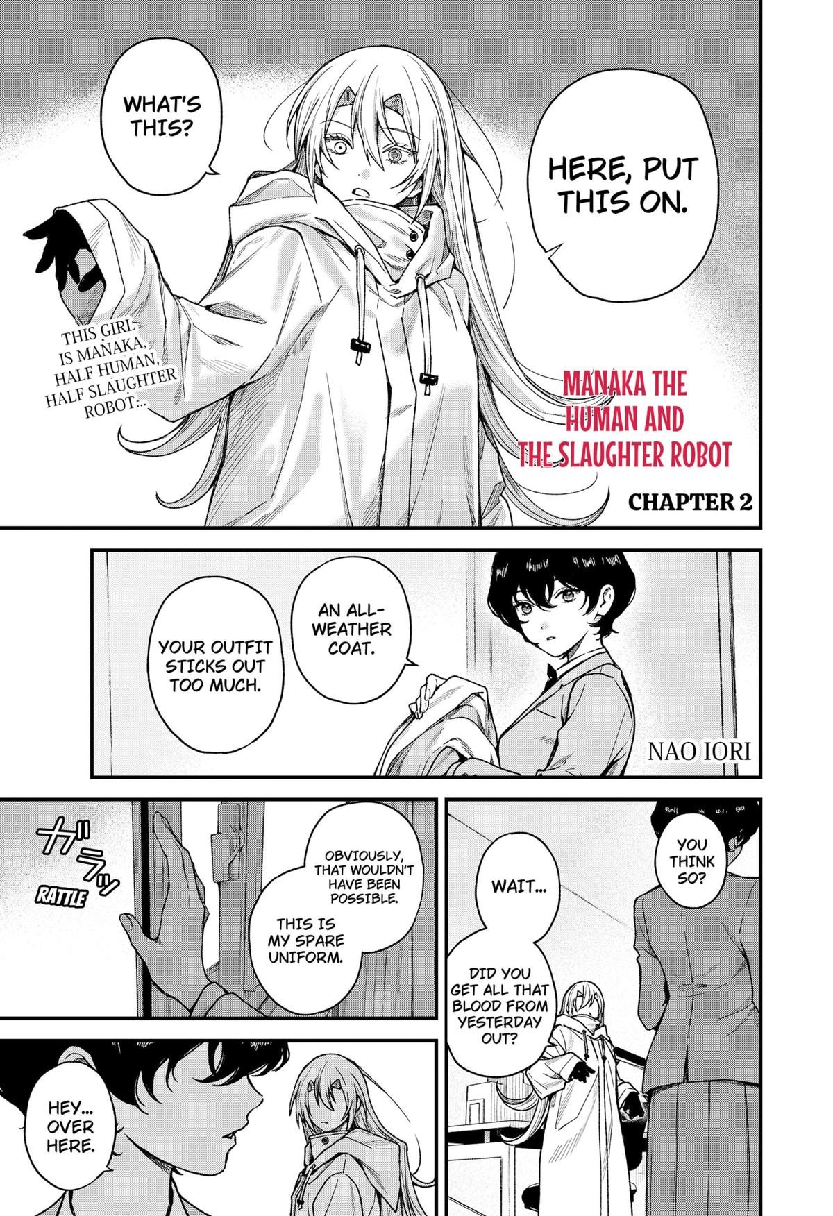 Satsuriku Robot to Hito no Manaka Chap 2 - Next Chap 3