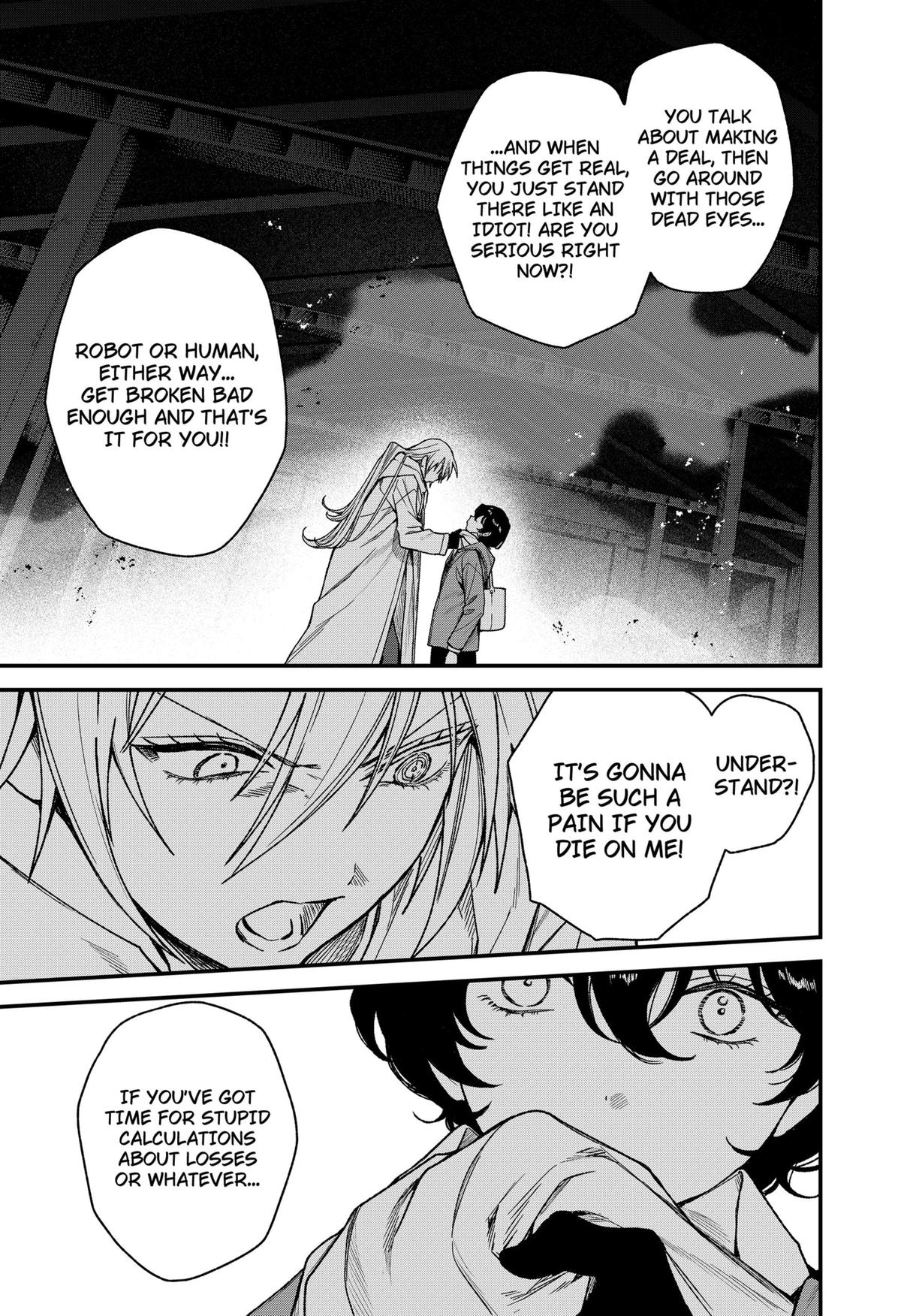 Satsuriku Robot to Hito no Manaka Chap 3 - Next Chap 4