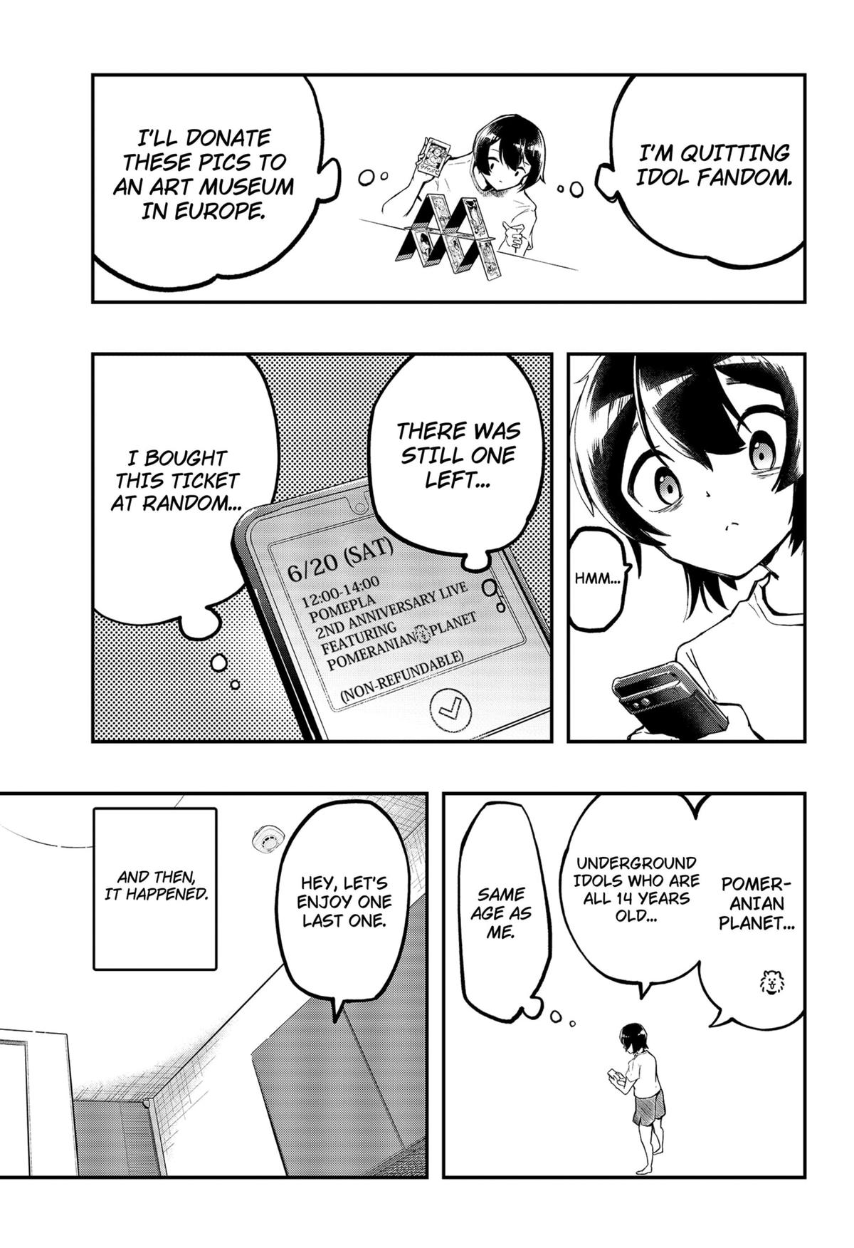 Sayonara Boku no Idol Chap 1 - Next Chap 2