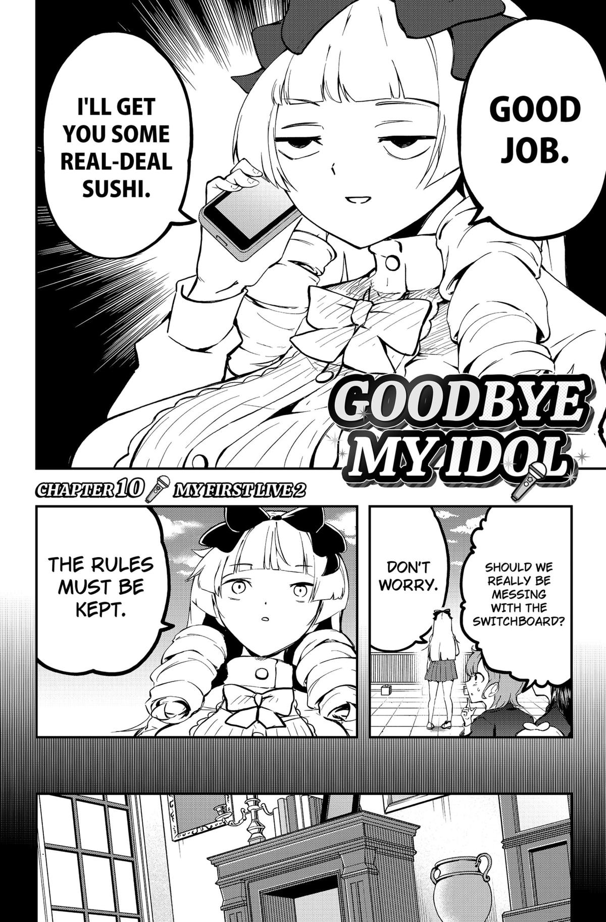 Sayonara Boku no Idol Chap 10 - Next Chap 11