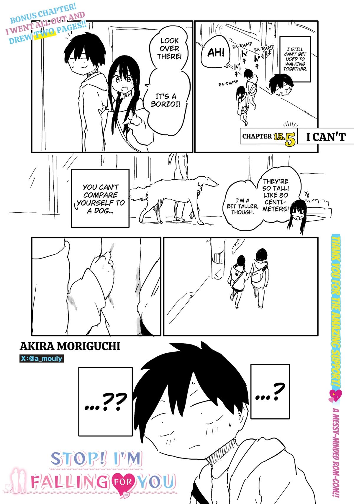 Yamero Suki ni Natteshimau Chap 15.5 - Next Chap 16.5