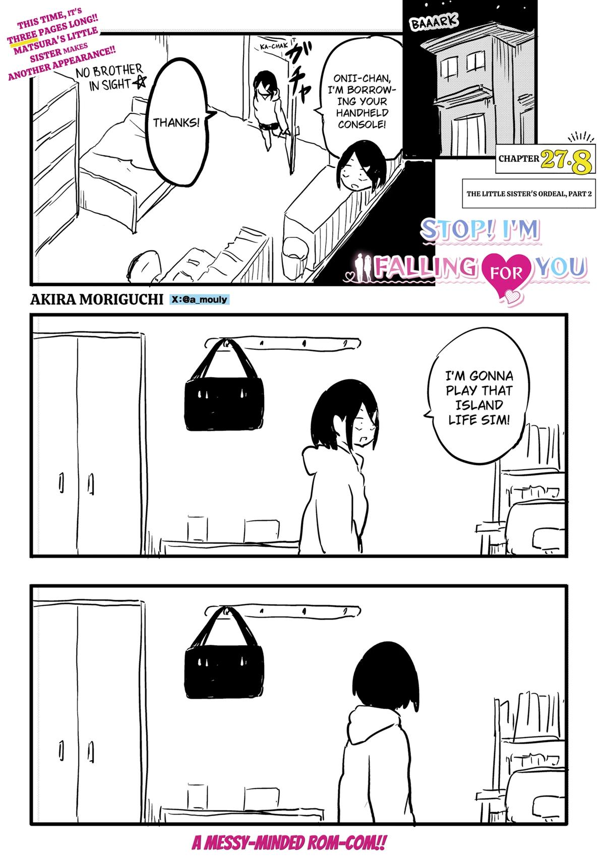 Yamero Suki ni Natteshimau Chap 27.8 - Next Chap 28.8