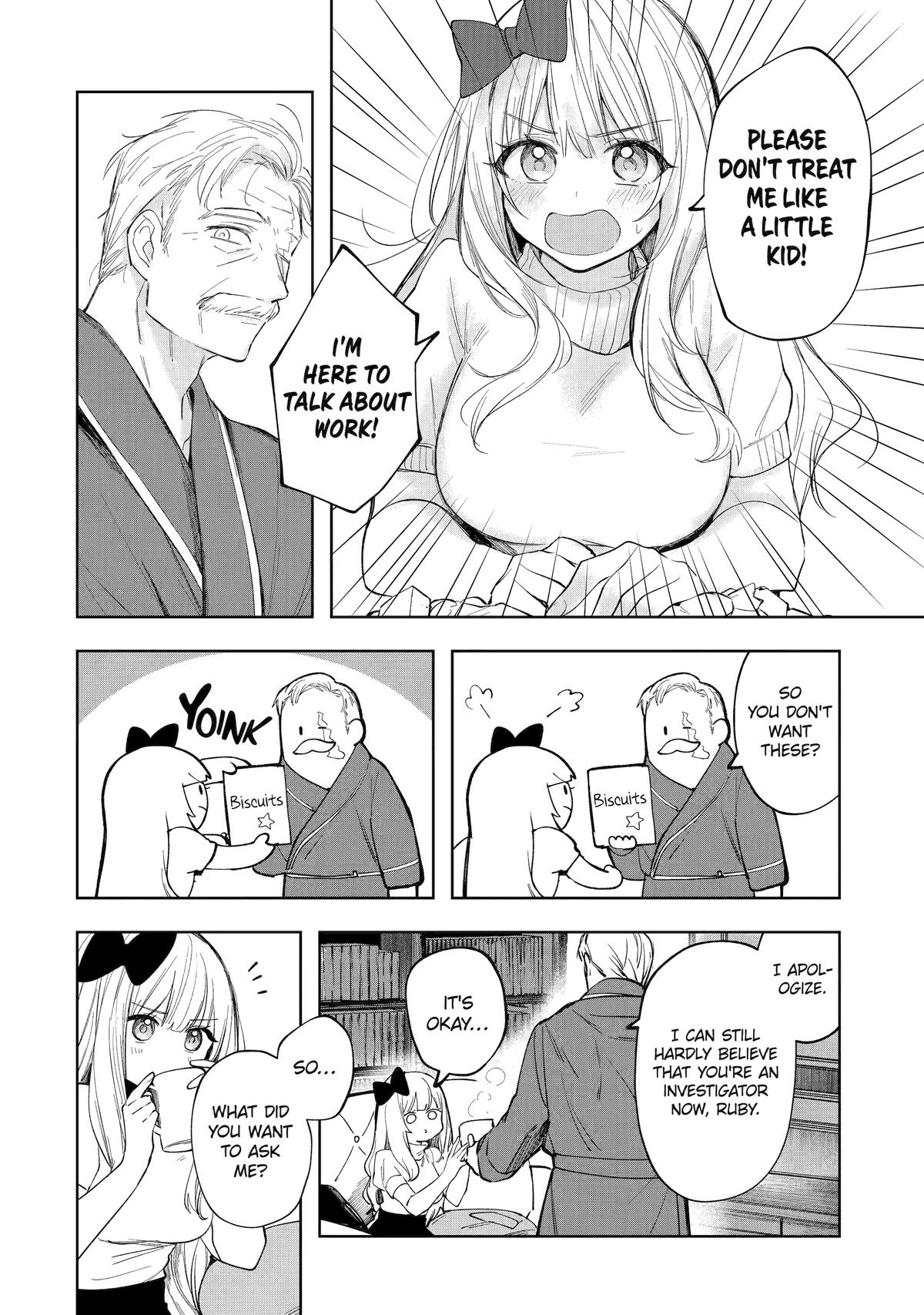 Ruby on the Cake: Hitokui Majo no Bansankai Chap 7 - Next Chap 8