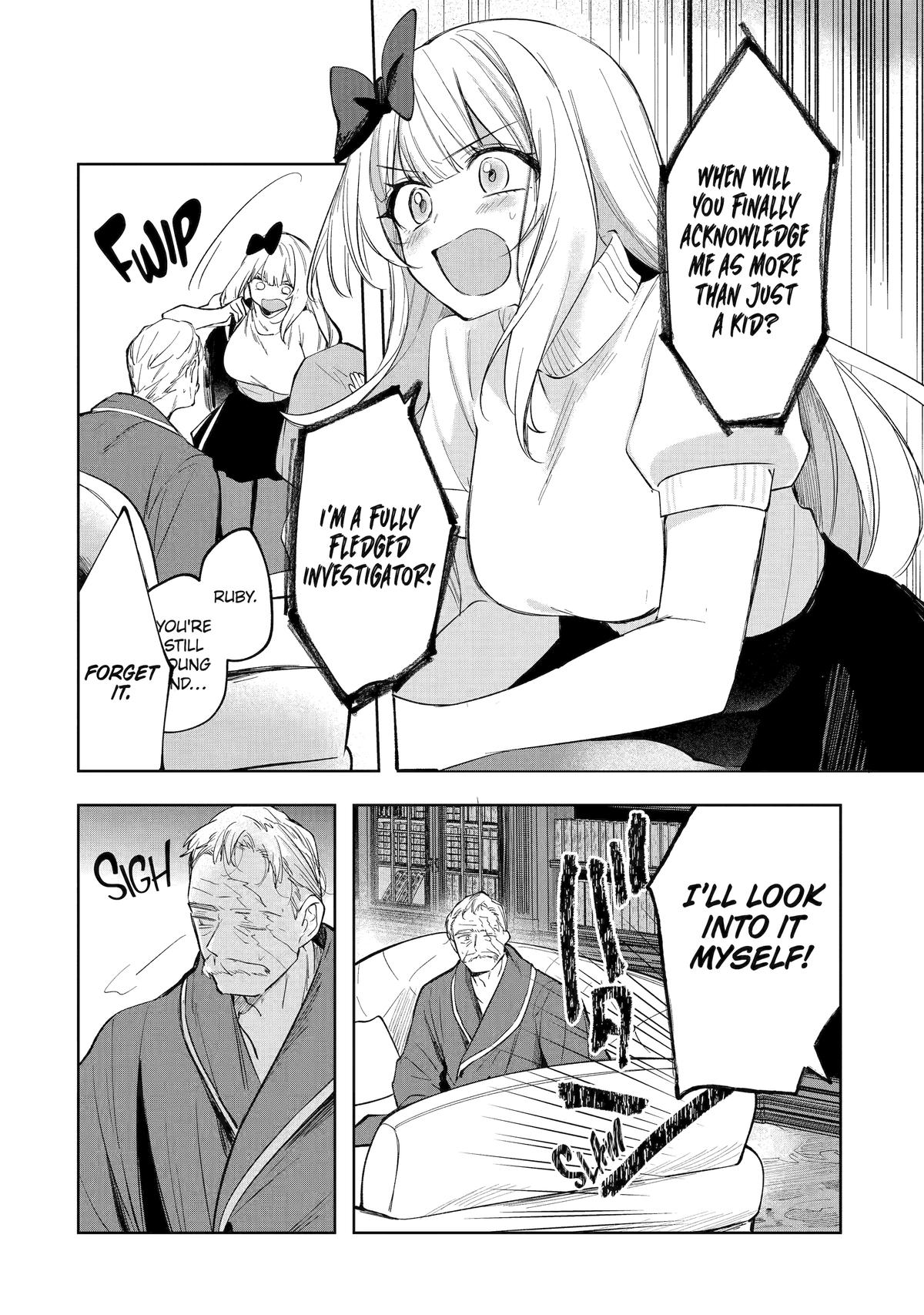 Ruby on the Cake: Hitokui Majo no Bansankai Chap 7 - Next Chap 8