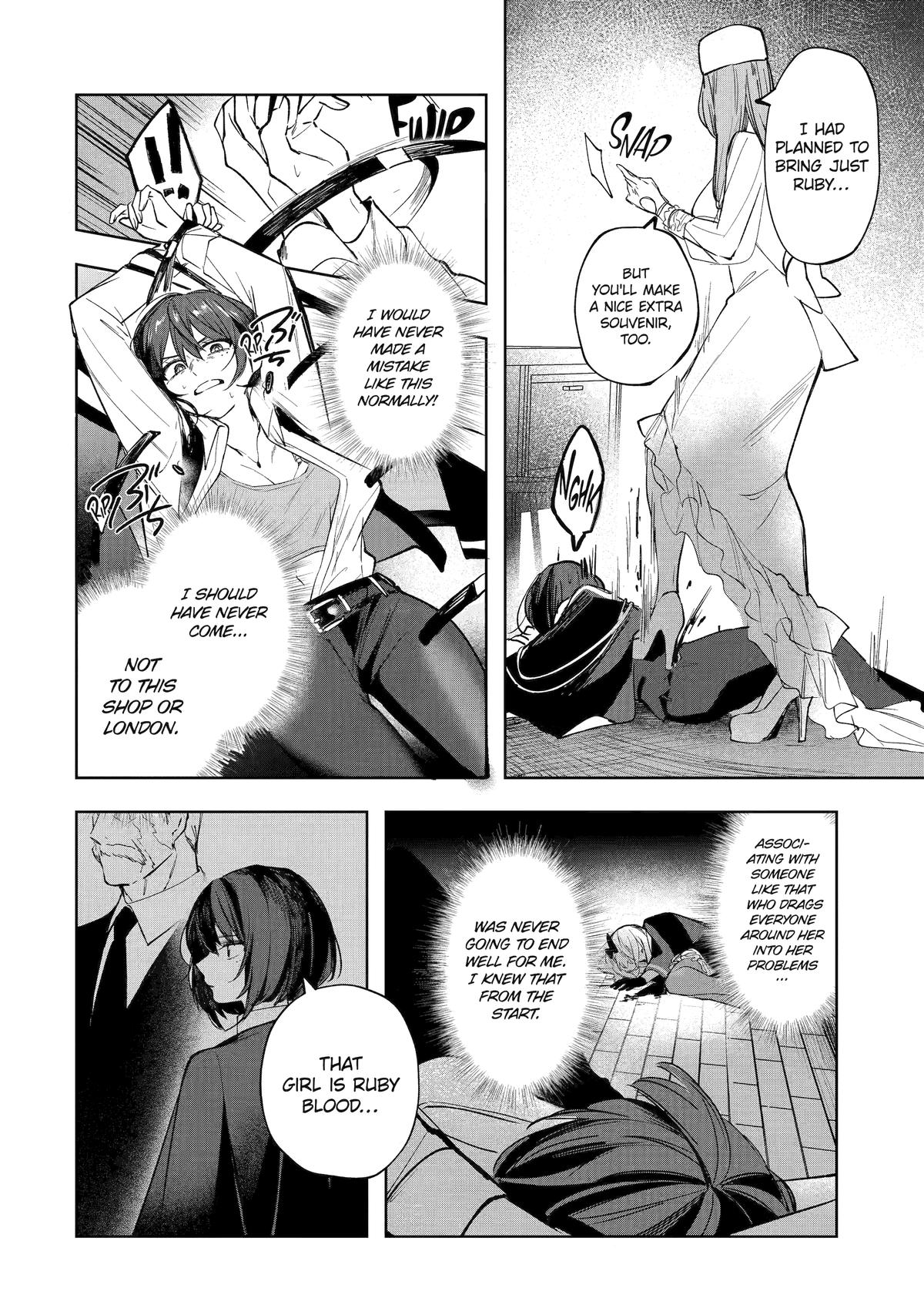 Ruby on the Cake: Hitokui Majo no Bansankai Chap 4 - Next Chap 5