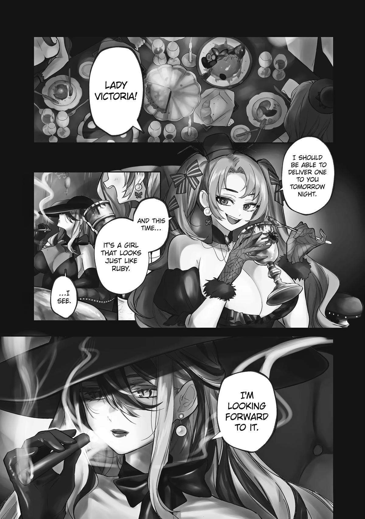 Ruby on the Cake: Hitokui Majo no Bansankai Chap 6 - Next Chap 7