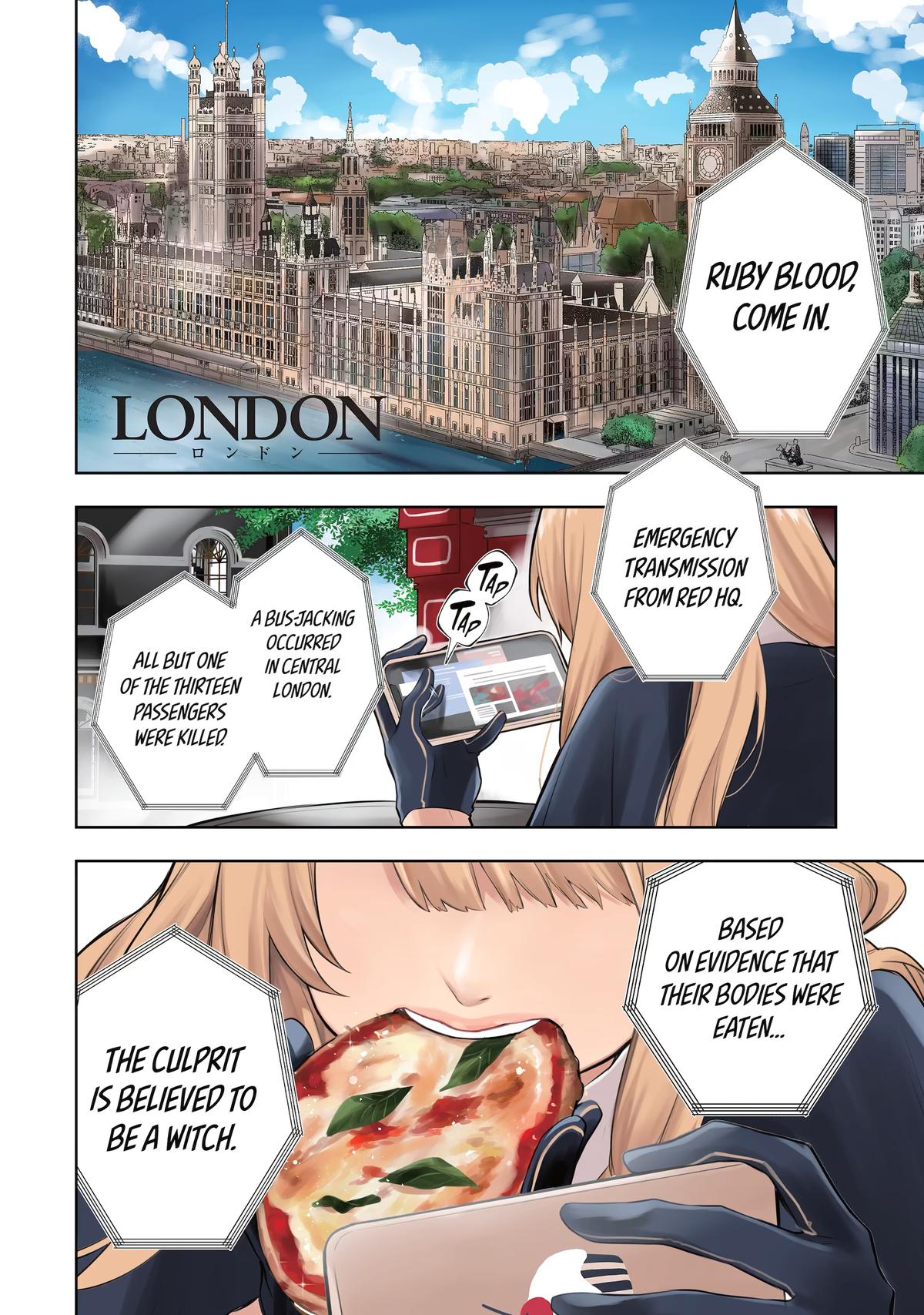 Ruby on the Cake: Hitokui Majo no Bansankai Chap 1 - Next Chap 2