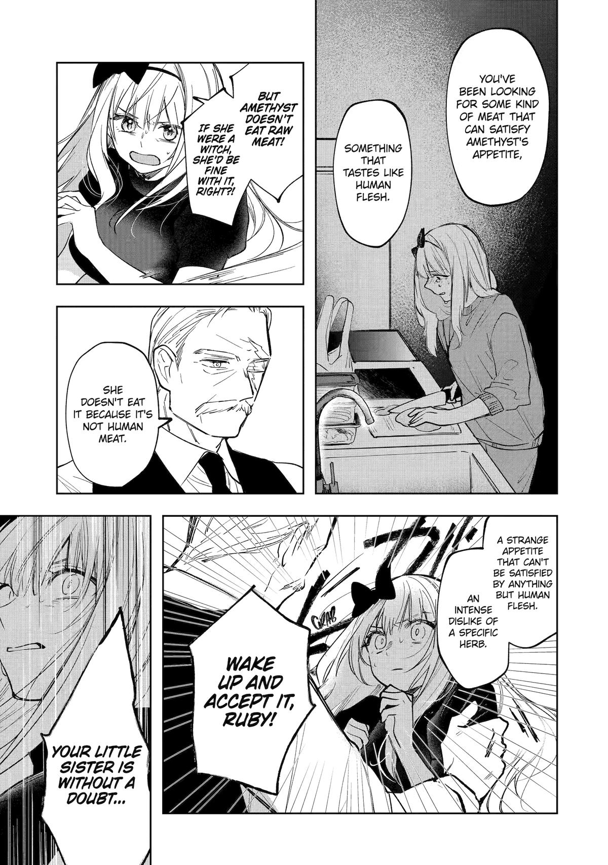 Ruby on the Cake: Hitokui Majo no Bansankai Chap 2 - Next Chap 3