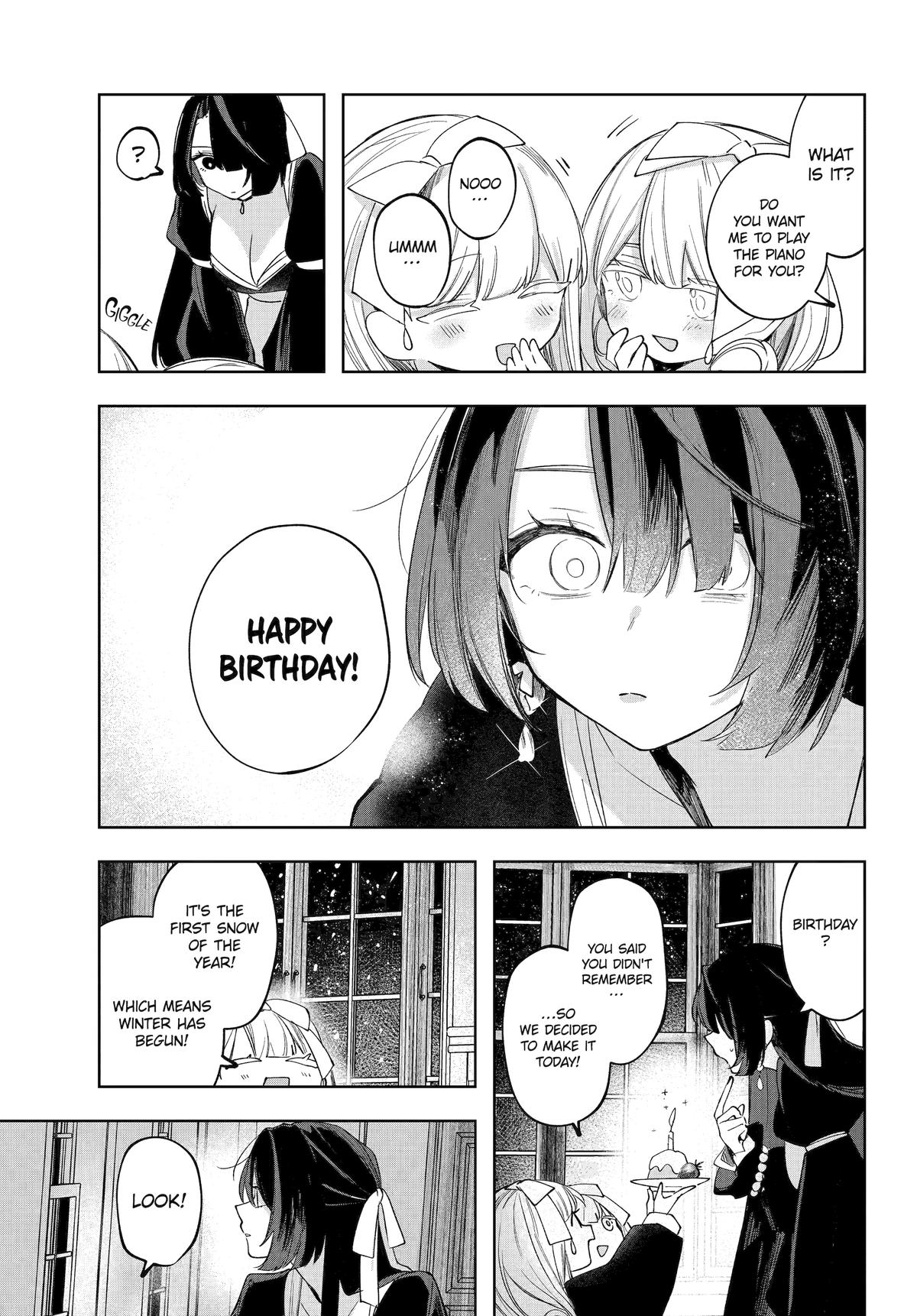 Ruby on the Cake: Hitokui Majo no Bansankai Chap 17.5 - Next Chap 18.5