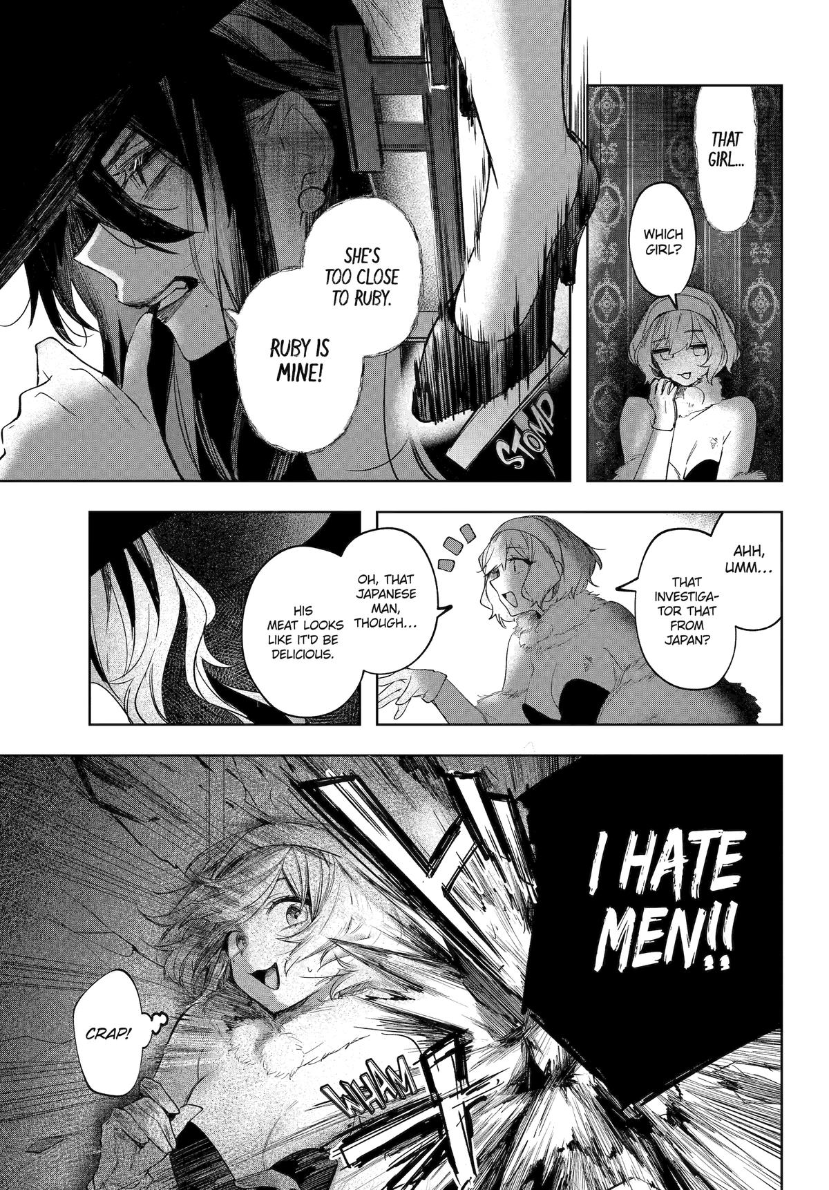 Ruby on the Cake: Hitokui Majo no Bansankai Chap 19 - Next Chap 20