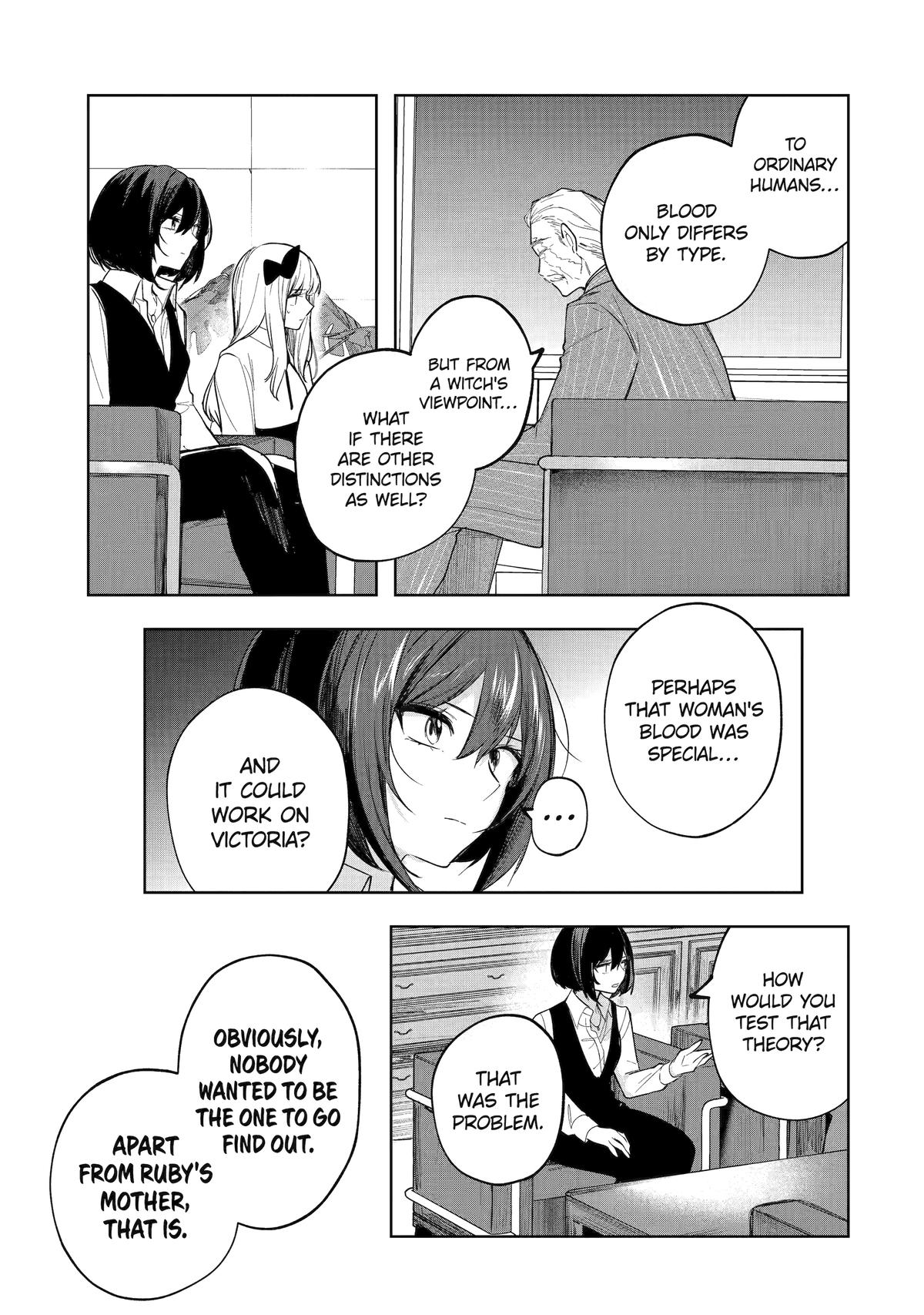 Ruby on the Cake: Hitokui Majo no Bansankai Chap 10 - Next Chap 11