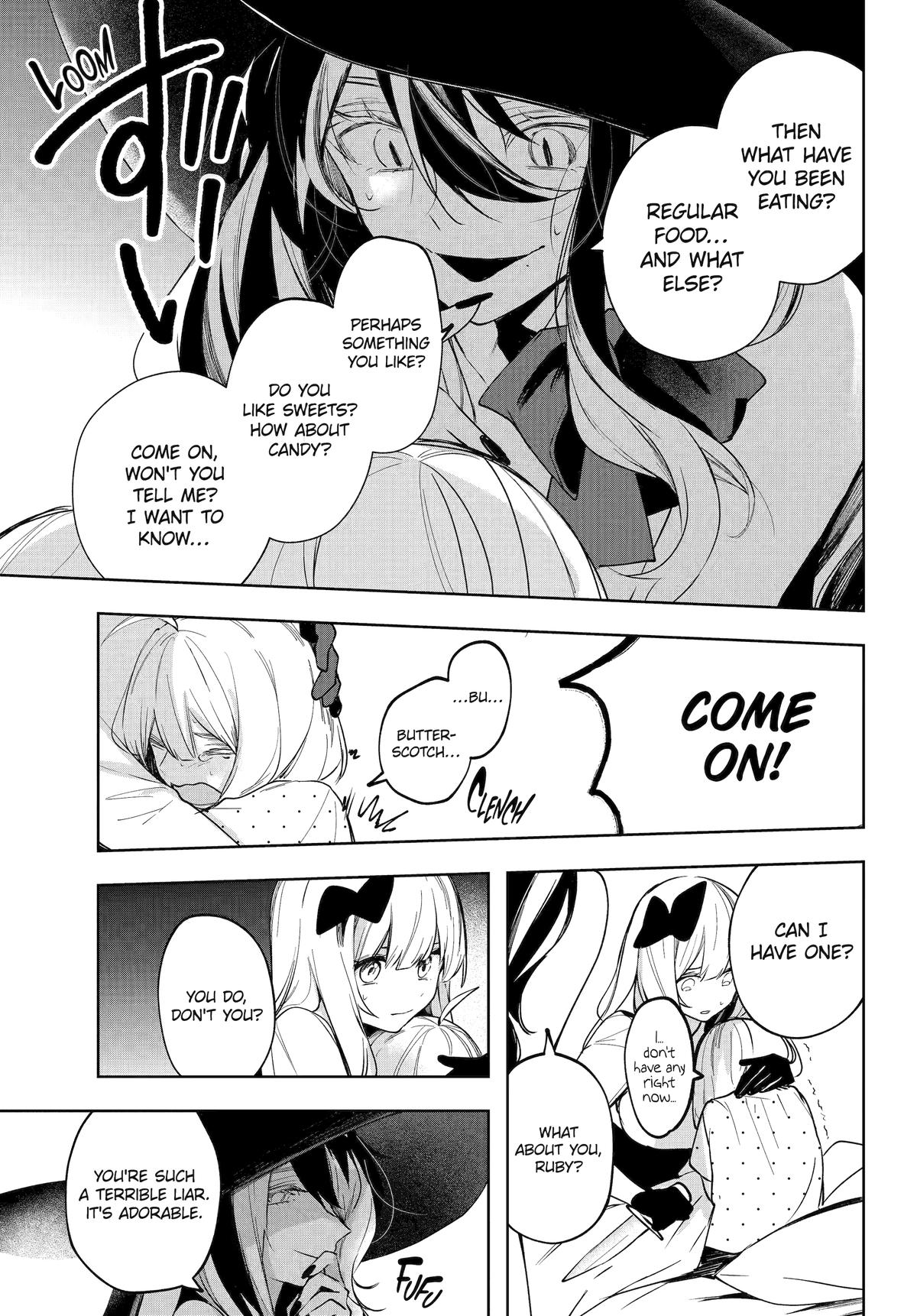 Ruby on the Cake: Hitokui Majo no Bansankai Chap 12 - Next Chap 13