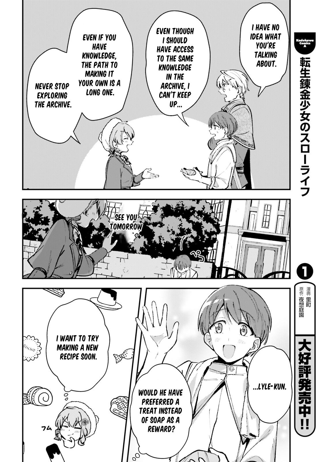 Tensei Renkin Shoujo no Slow Life Chap 7 - Next Chap 8