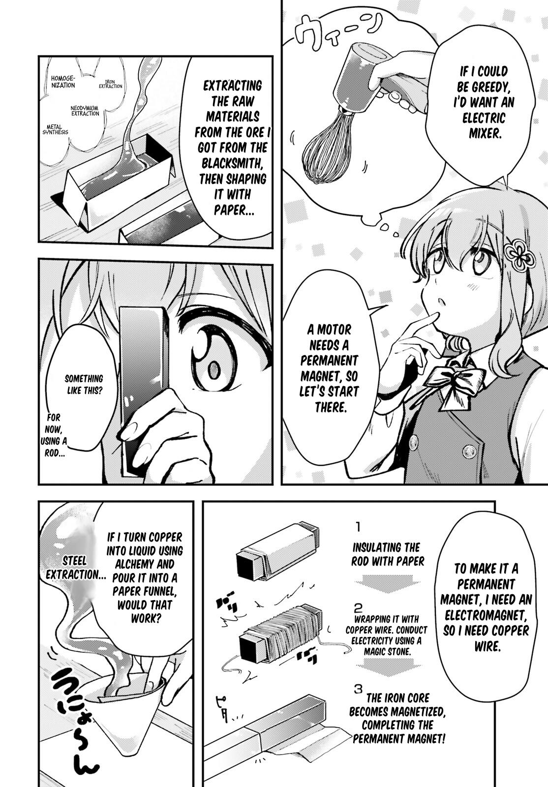 Tensei Renkin Shoujo no Slow Life Chap 7 - Next Chap 8