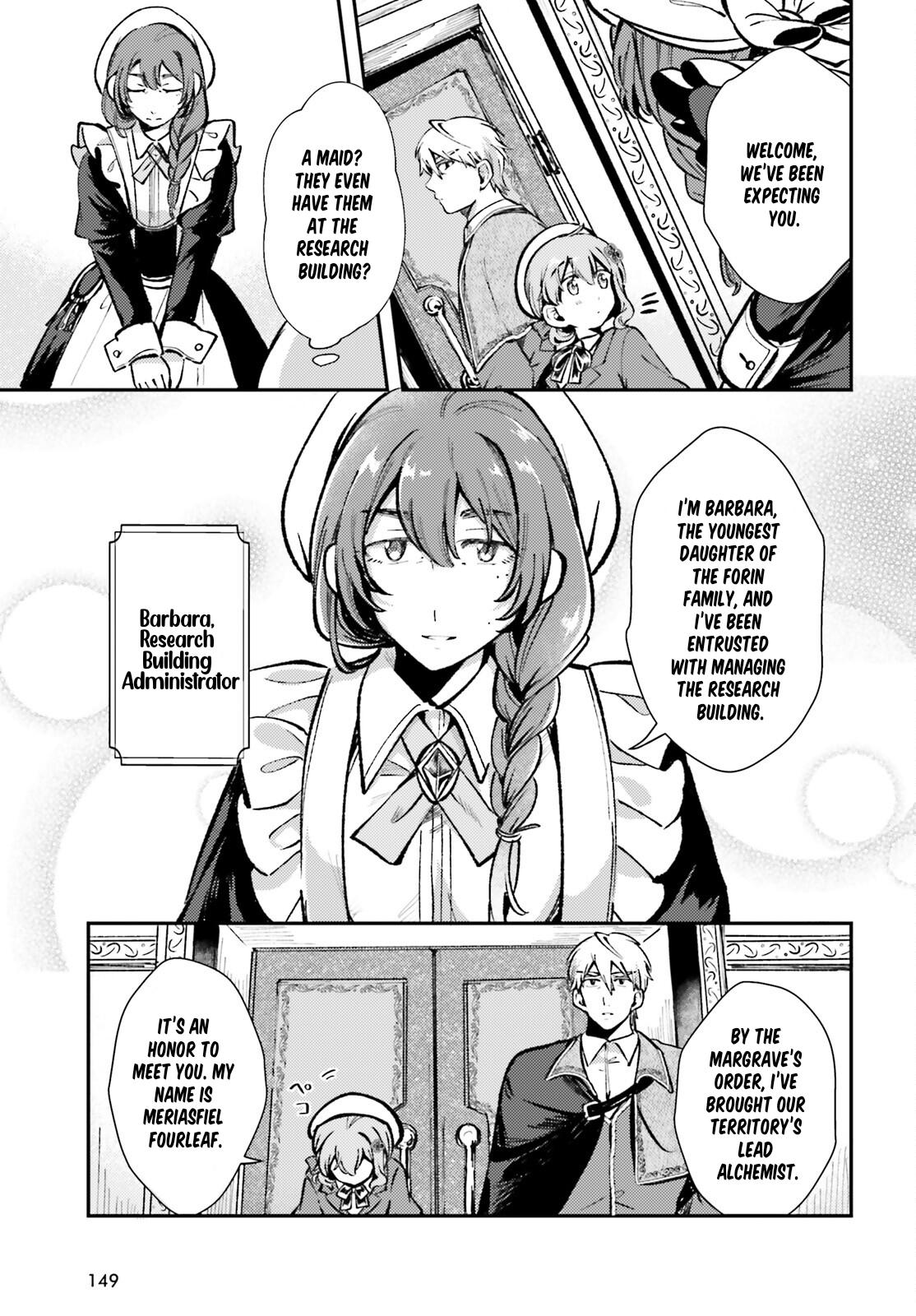 Tensei Renkin Shoujo no Slow Life Chap 5 - Next Chap 6