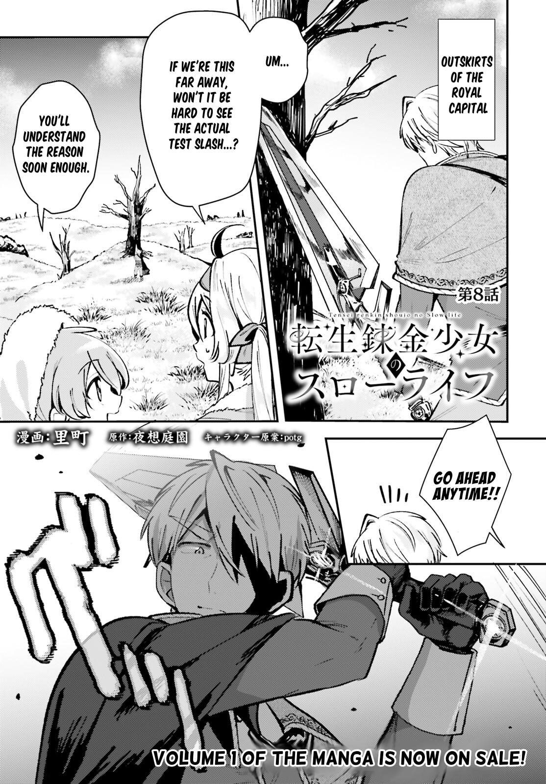 Tensei Renkin Shoujo no Slow Life Chap 8 - Next Chap 9