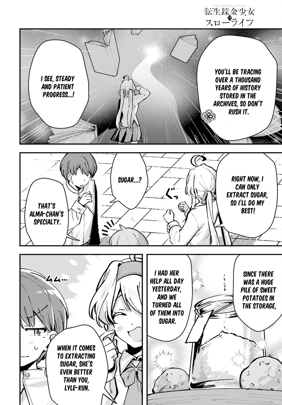 Tensei Renkin Shoujo no Slow Life Chap 9 - Next Chap 10