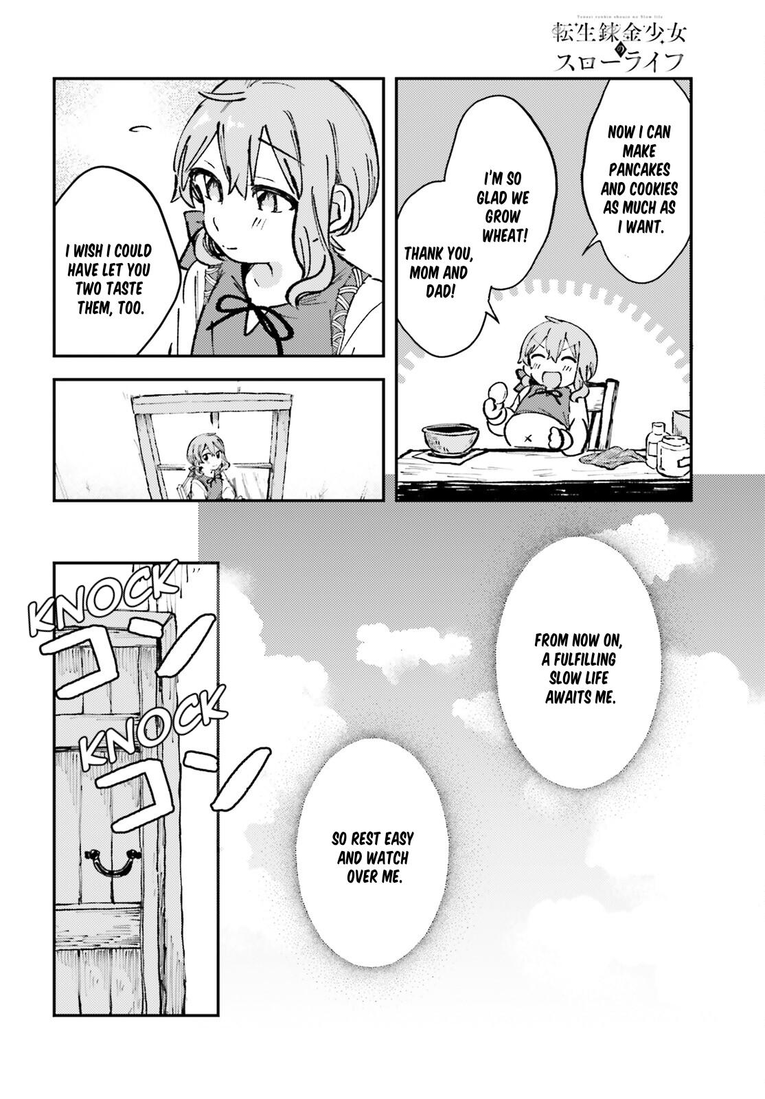 Tensei Renkin Shoujo no Slow Life Chap 1 - Next Chap 2