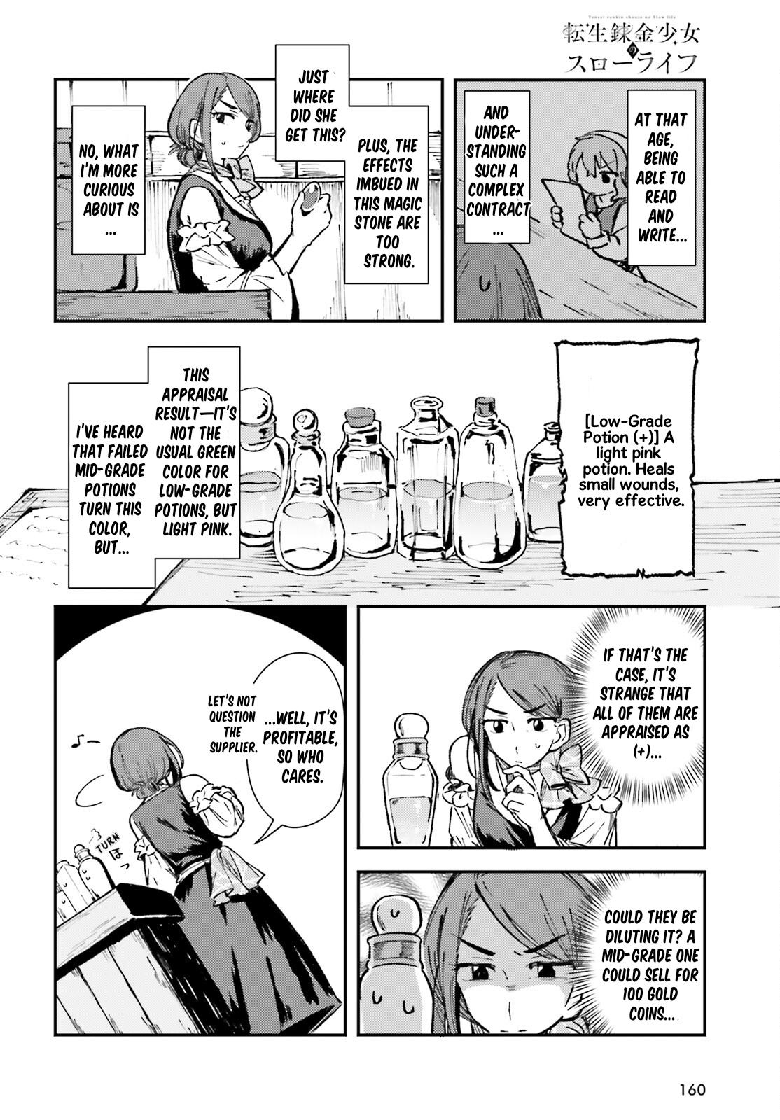 Tensei Renkin Shoujo no Slow Life Chap 1 - Next Chap 2